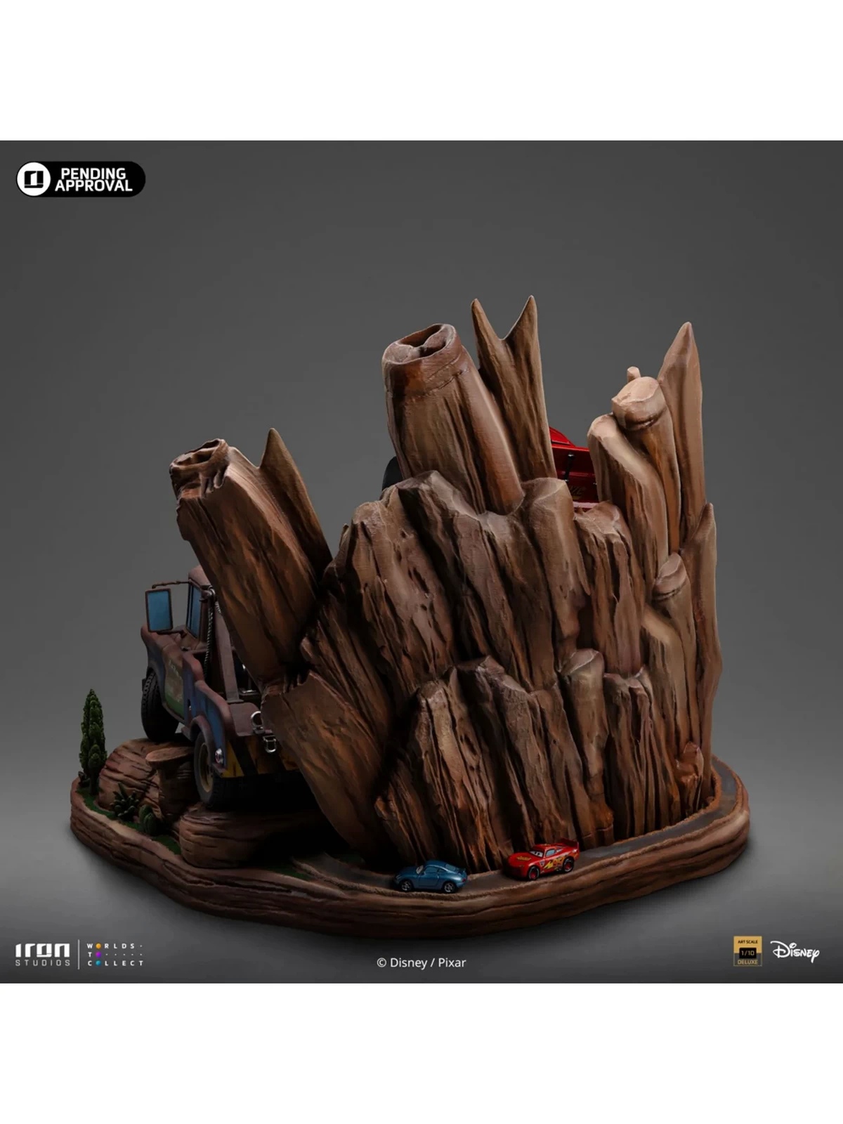 Iron Studio - Cars Lightning McQueen DSNEY114024 DSNEY113924-10 (Licensed)