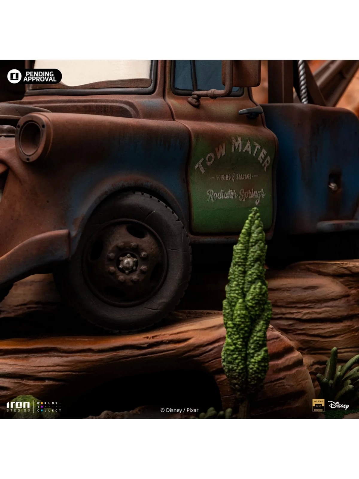 Iron Studio - Cars Lightning McQueen DSNEY114024 DSNEY113924-10 (Licensed)