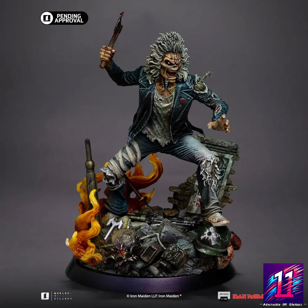 Iron Studio - Iron Maiden Eddie 1/10 Art Scale IRONMD124925-10 (Licensed)