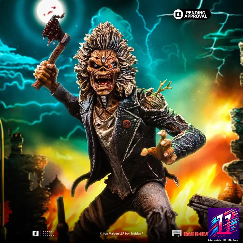 Iron Studio - Iron Maiden Eddie 1/10 Art Scale IRONMD124925-10 (Licensed)