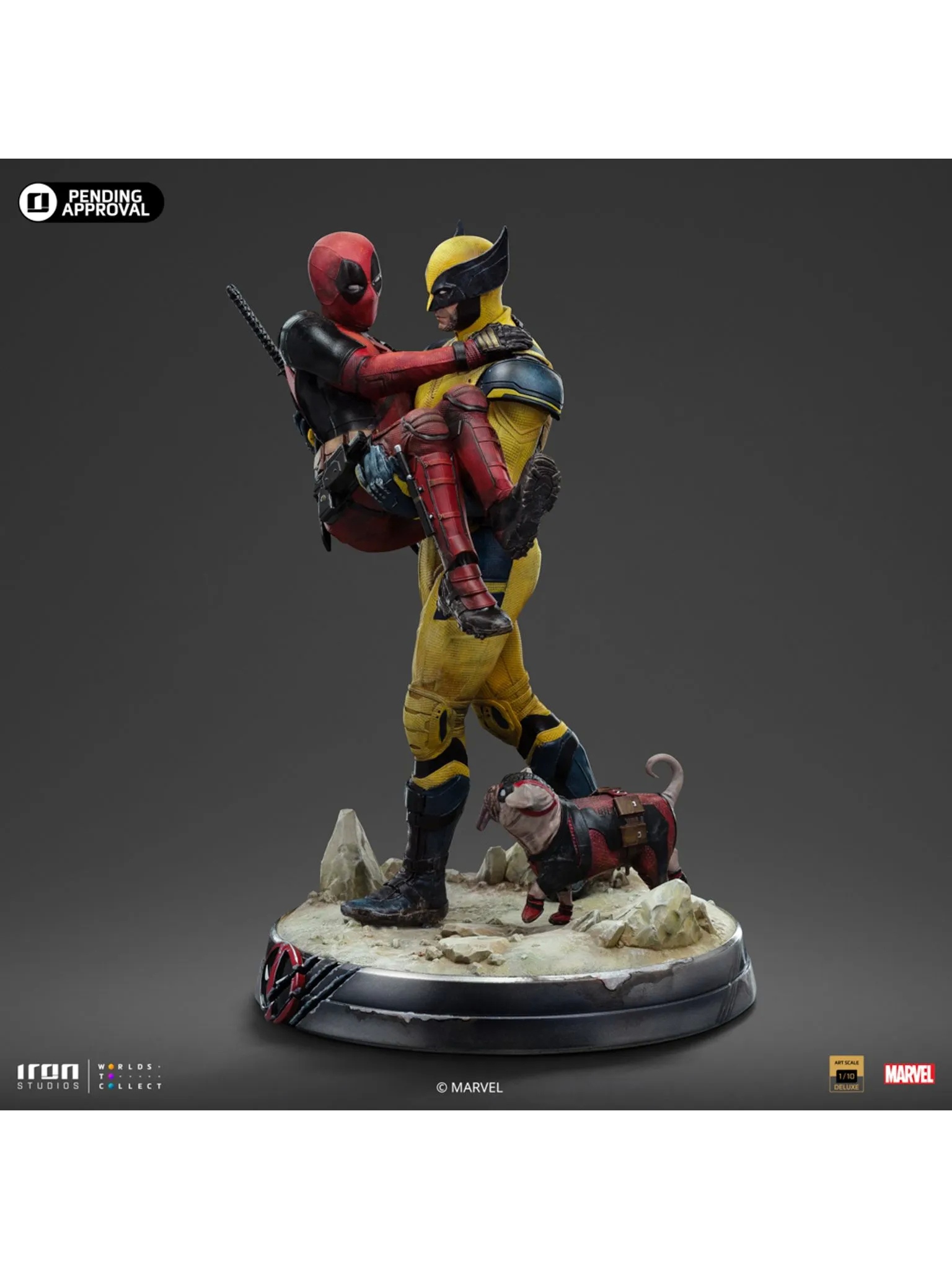 Iron Studio – Marvel Deadpool and Wolverine Statue MARCAS104724-10 