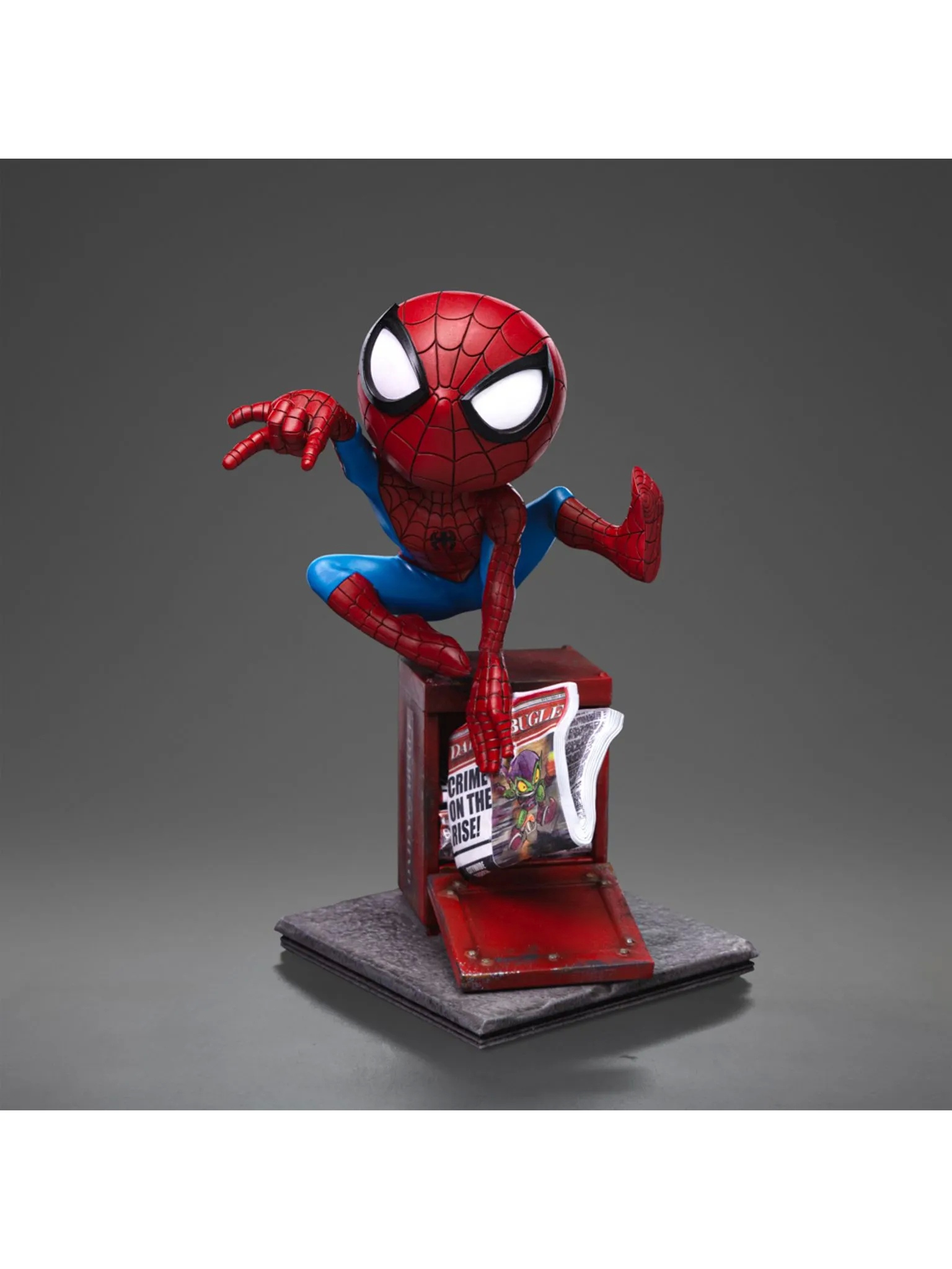 Iron Studio - Marvel MiniCo Series Spider-Man & Splinter & Apollo 11 Astronaut & Captain America (Licensed)