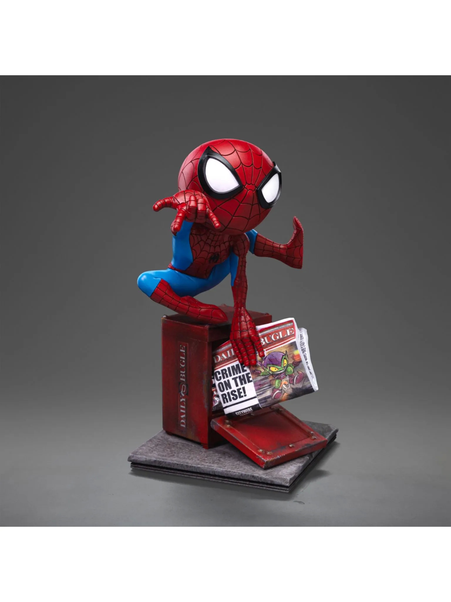 Iron Studio - Marvel MiniCo Series Spider-Man & Splinter & Apollo 11 Astronaut & Captain America (Licensed)