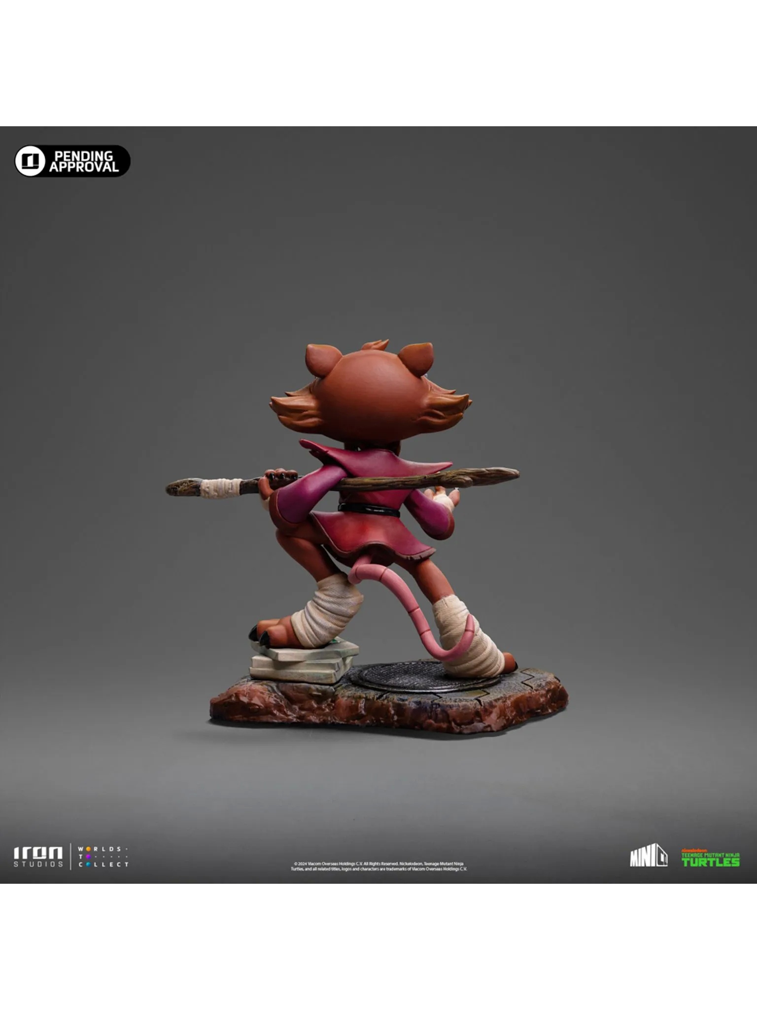 Iron Studio - Marvel MiniCo Series Spider-Man & Splinter & Apollo 11 Astronaut & Captain America (Licensed)