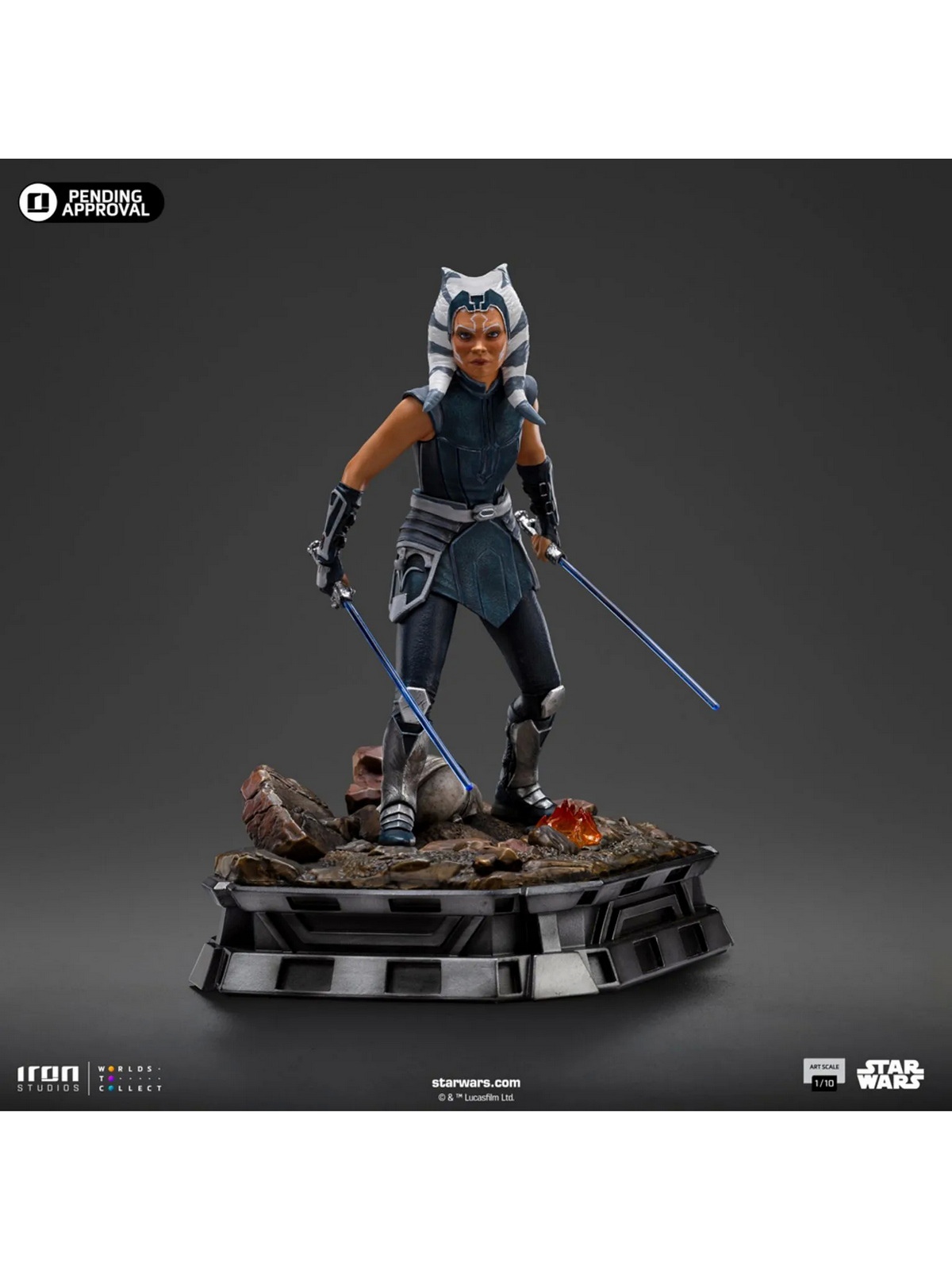 Iron Studio - Star Wars LUCSWR105324 Ahsoka Tano & LUCSWR105224 Anakin Skywalker (Licensed)