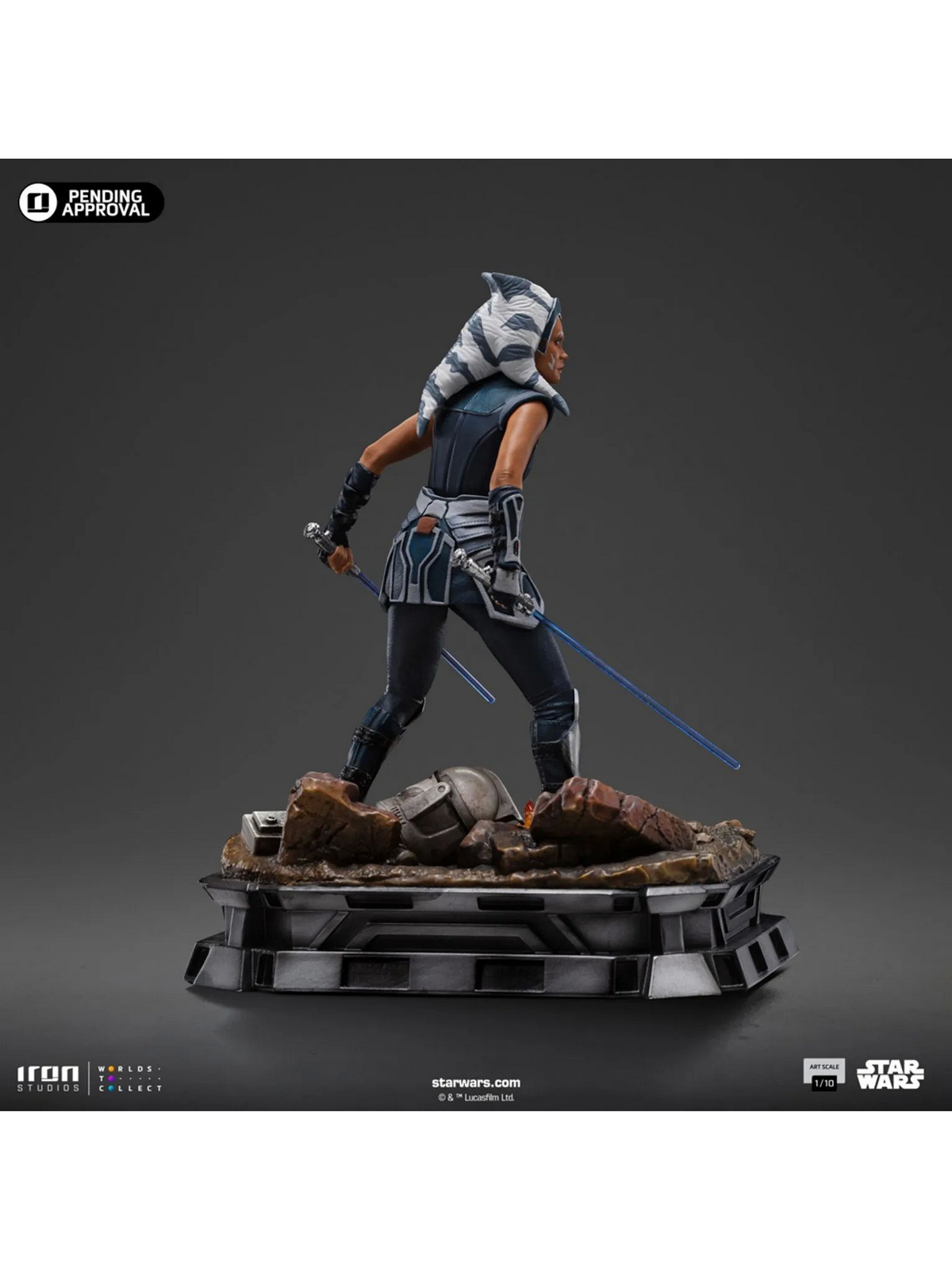 Iron Studio - Star Wars LUCSWR105324 Ahsoka Tano & LUCSWR105224 Anakin Skywalker (Licensed)