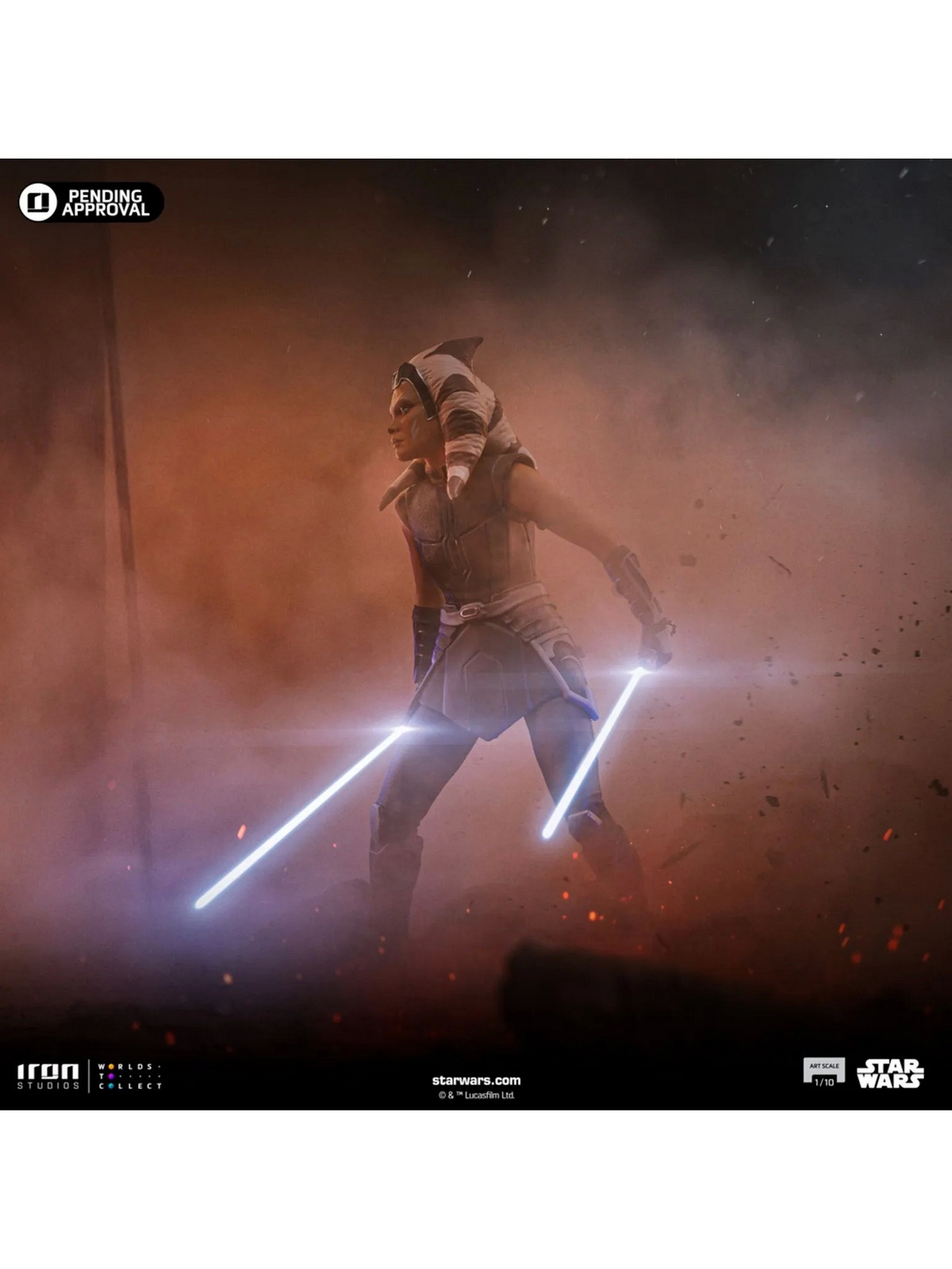 Iron Studio - Star Wars LUCSWR105324 Ahsoka Tano & LUCSWR105224 Anakin Skywalker (Licensed)