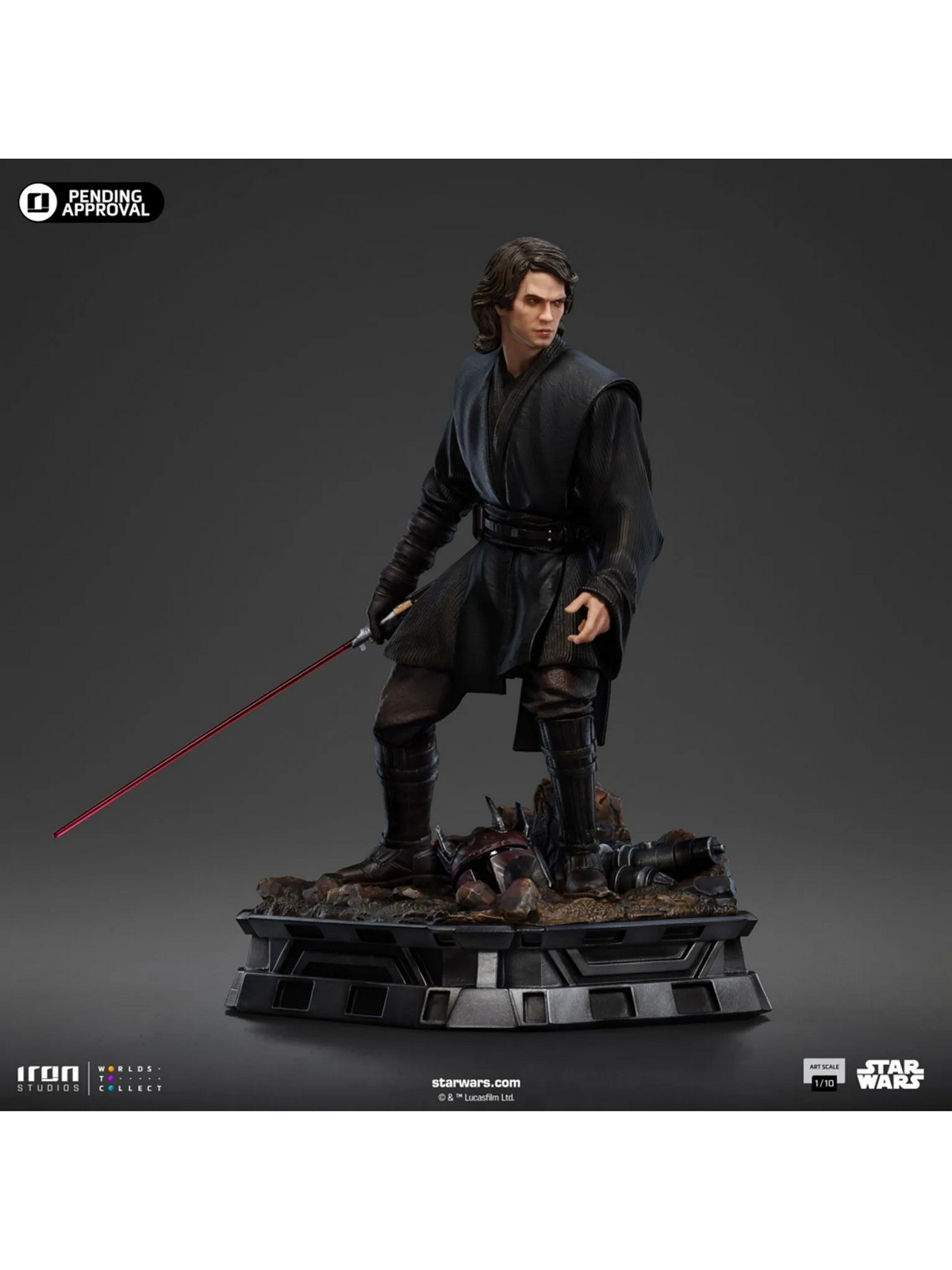 Iron Studio - Star Wars LUCSWR105324 Ahsoka Tano & LUCSWR105224 Anakin Skywalker (Licensed)