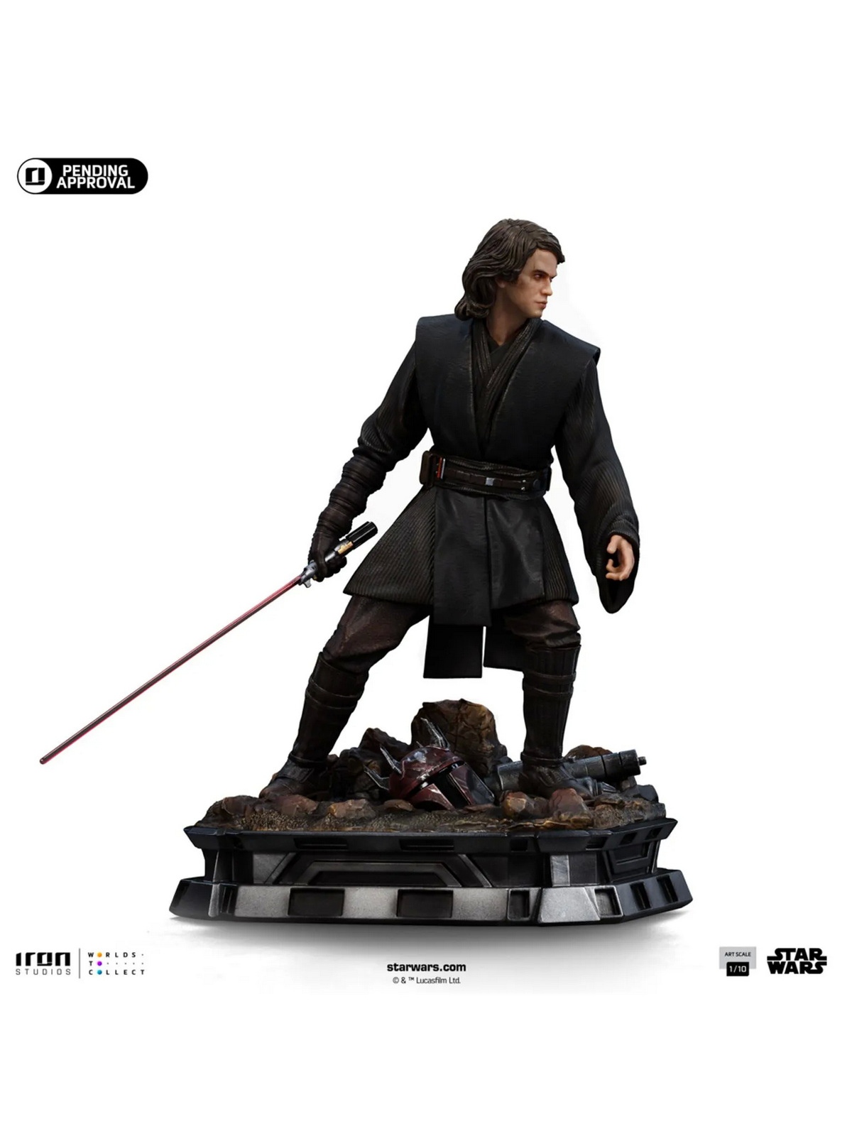 Iron Studio - Star Wars LUCSWR105324 Ahsoka Tano & LUCSWR105224 Anakin Skywalker (Licensed)
