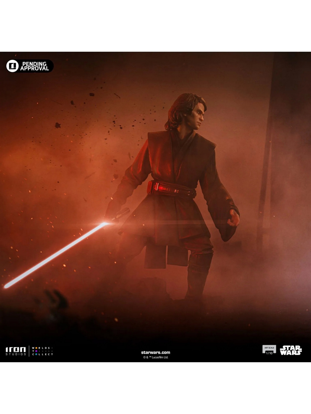 Iron Studio - Star Wars LUCSWR105324 Ahsoka Tano & LUCSWR105224 Anakin Skywalker (Licensed)