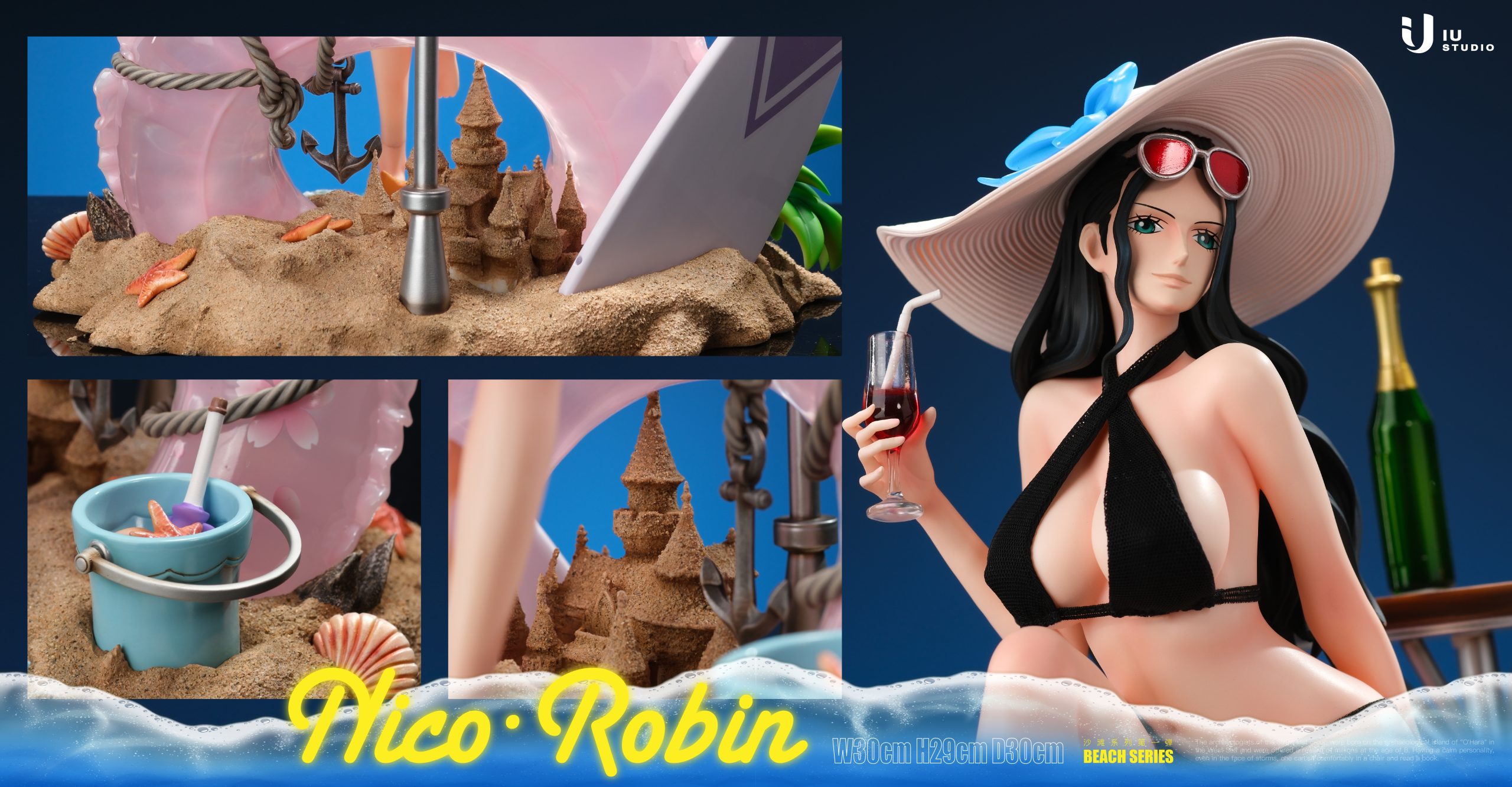 Iu Studio One Piece Beach Series 1 Nico Robin