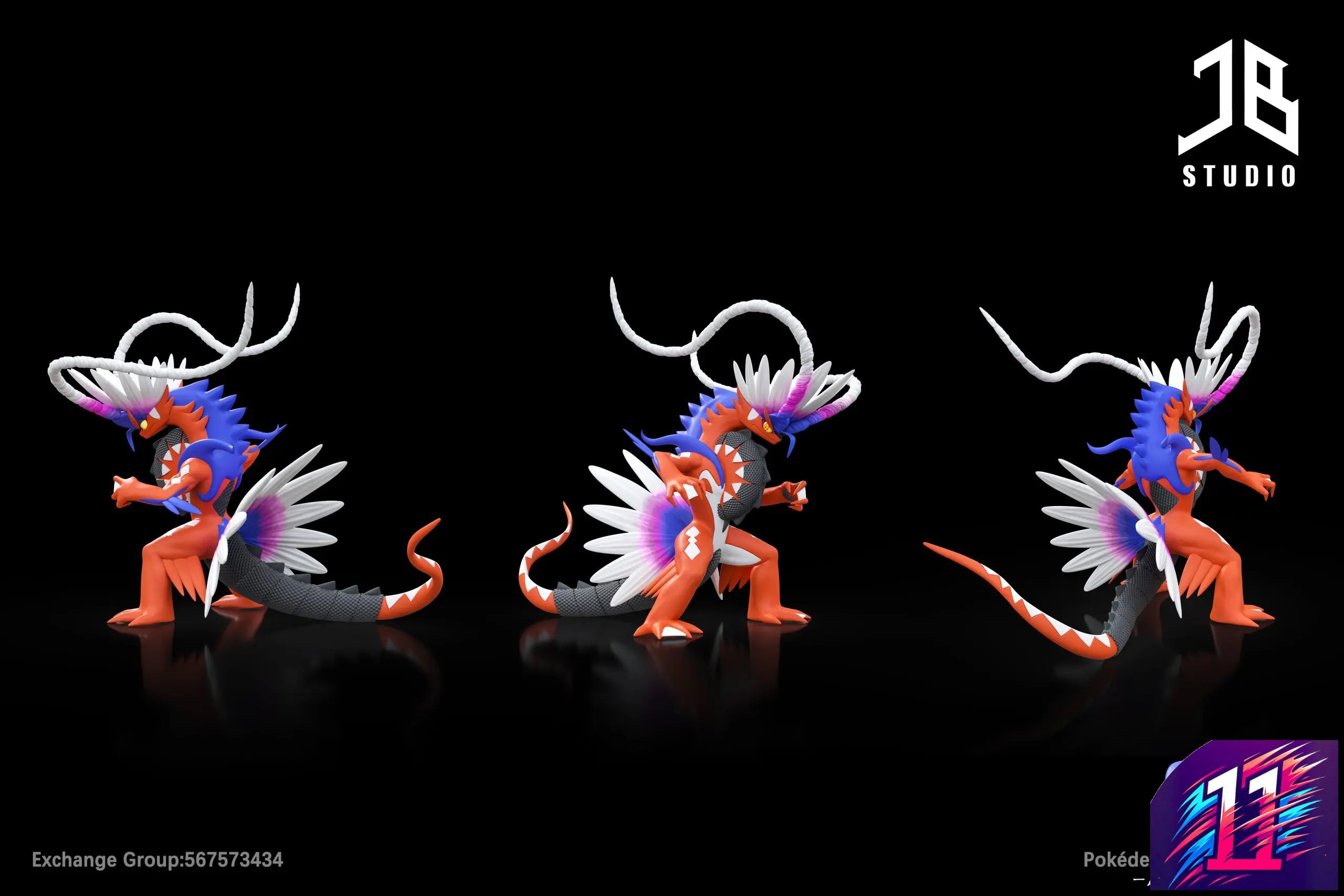 JB Studio - Koraidon Pokédex Series #1007 Pokémon