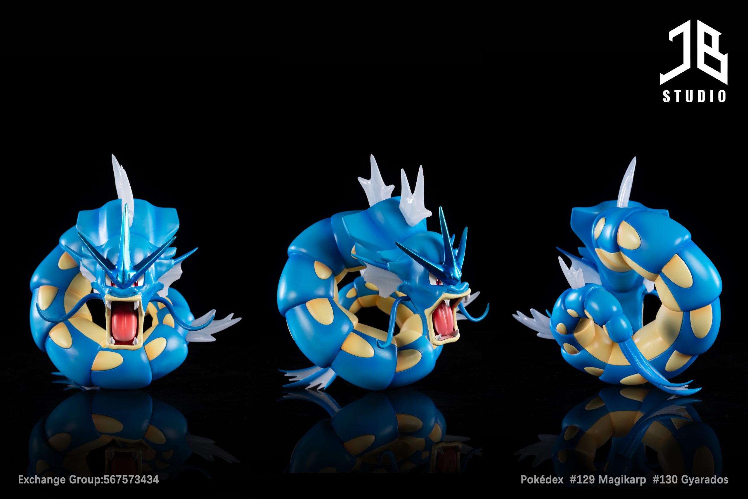 JB Studio – Pokemon Evolution Set #147 Magikarp & Gyarados