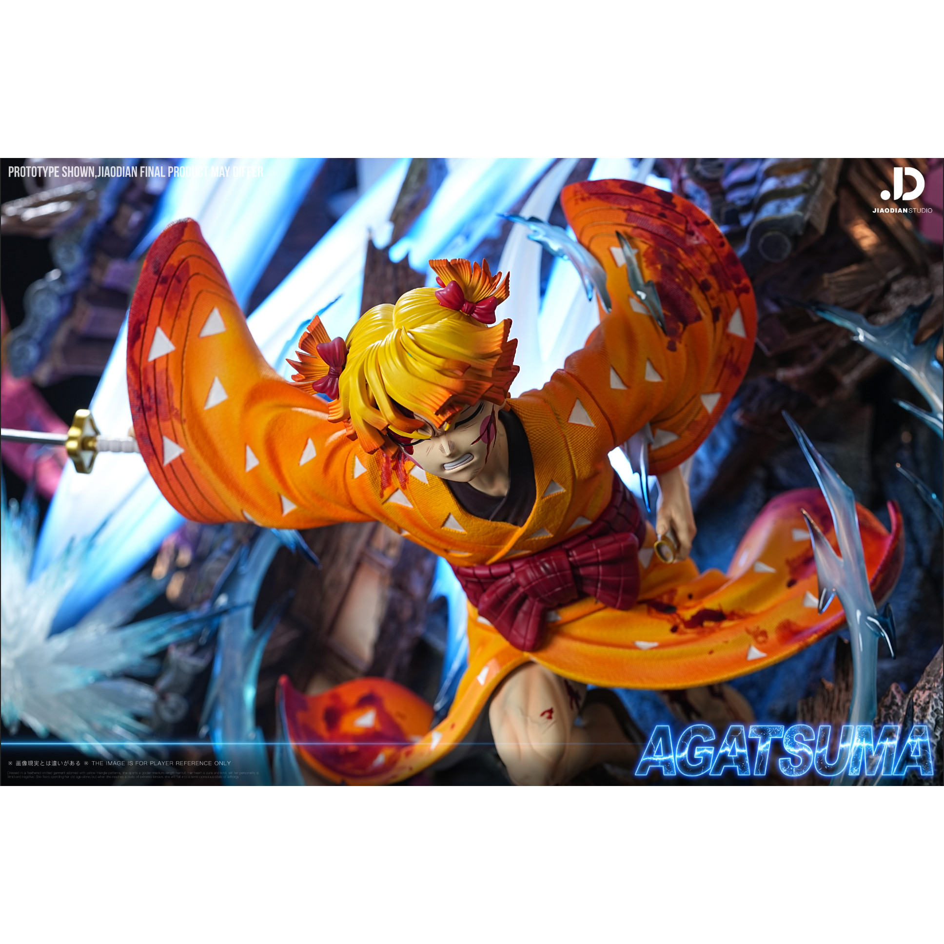 JIAO DIAN Studio - Entertainment District Arc #01 Zenitsu Agatsuma Demon Slayer