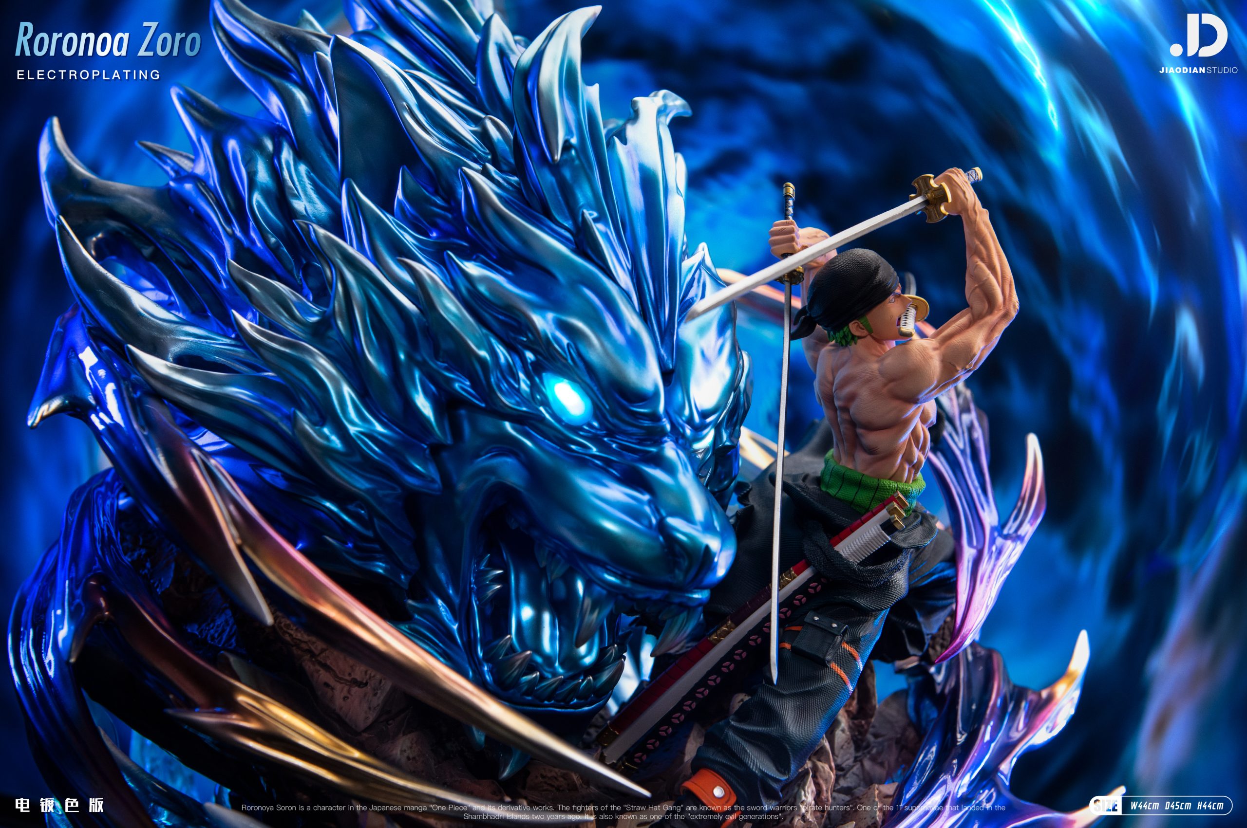 JIAO DIAN Studio & C4 Studio - One Piece Straw Hat Pirates 1st Extreme Tiger Hunter Zoro