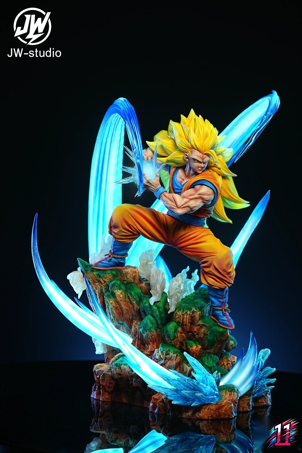 JW Studio - Goku Super Saiyan 3 Kamehameha Dragon Ball
