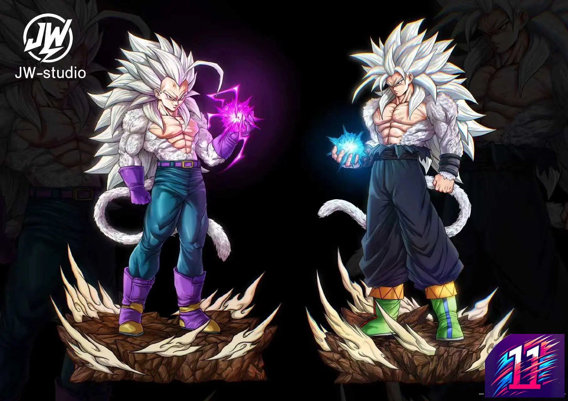 JW Studio - Son Goku X Vegeta Super Saiyan 5 Dragon Ball