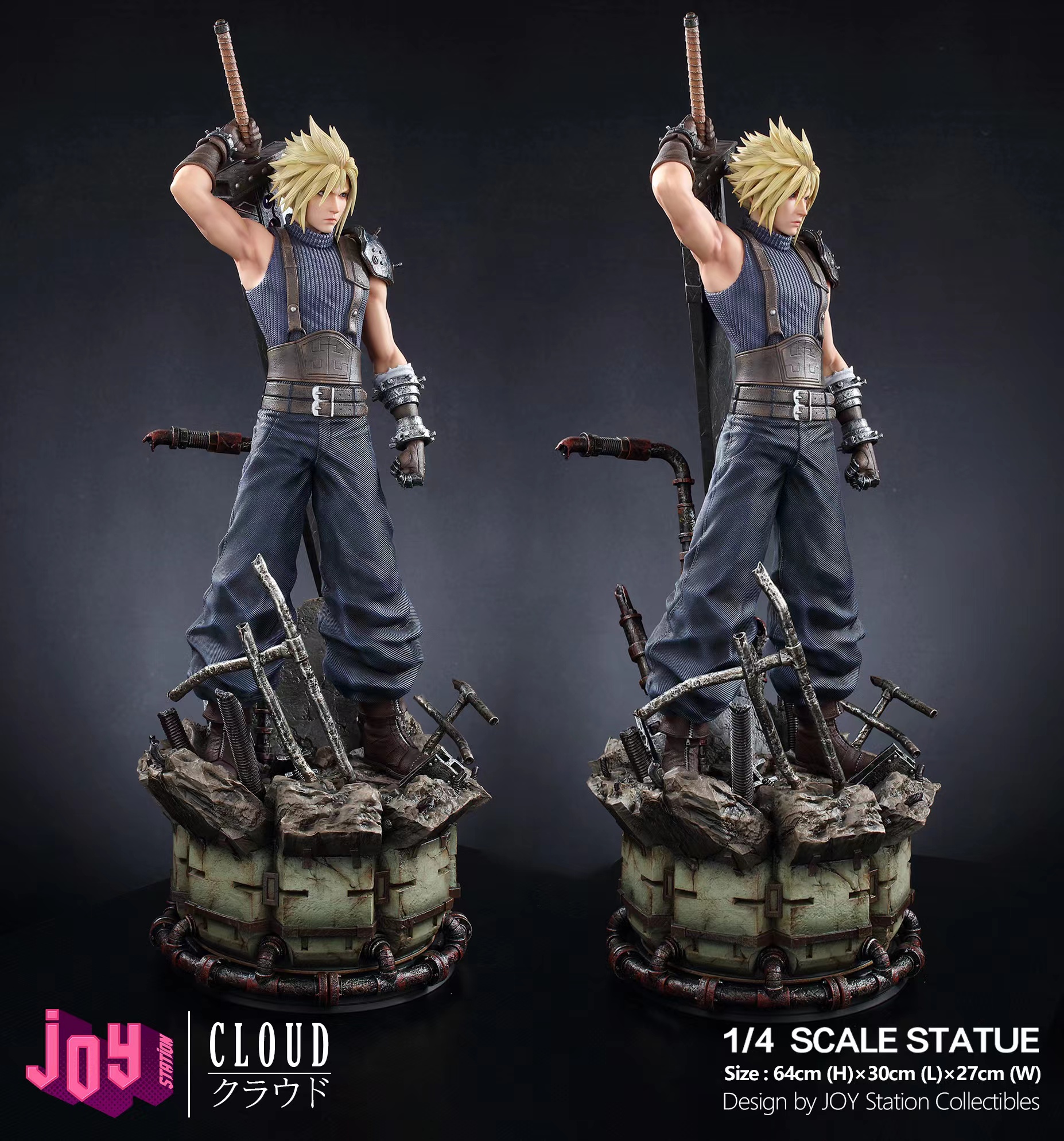Joy Station Studio Final Fantasy 7 Remake Claude