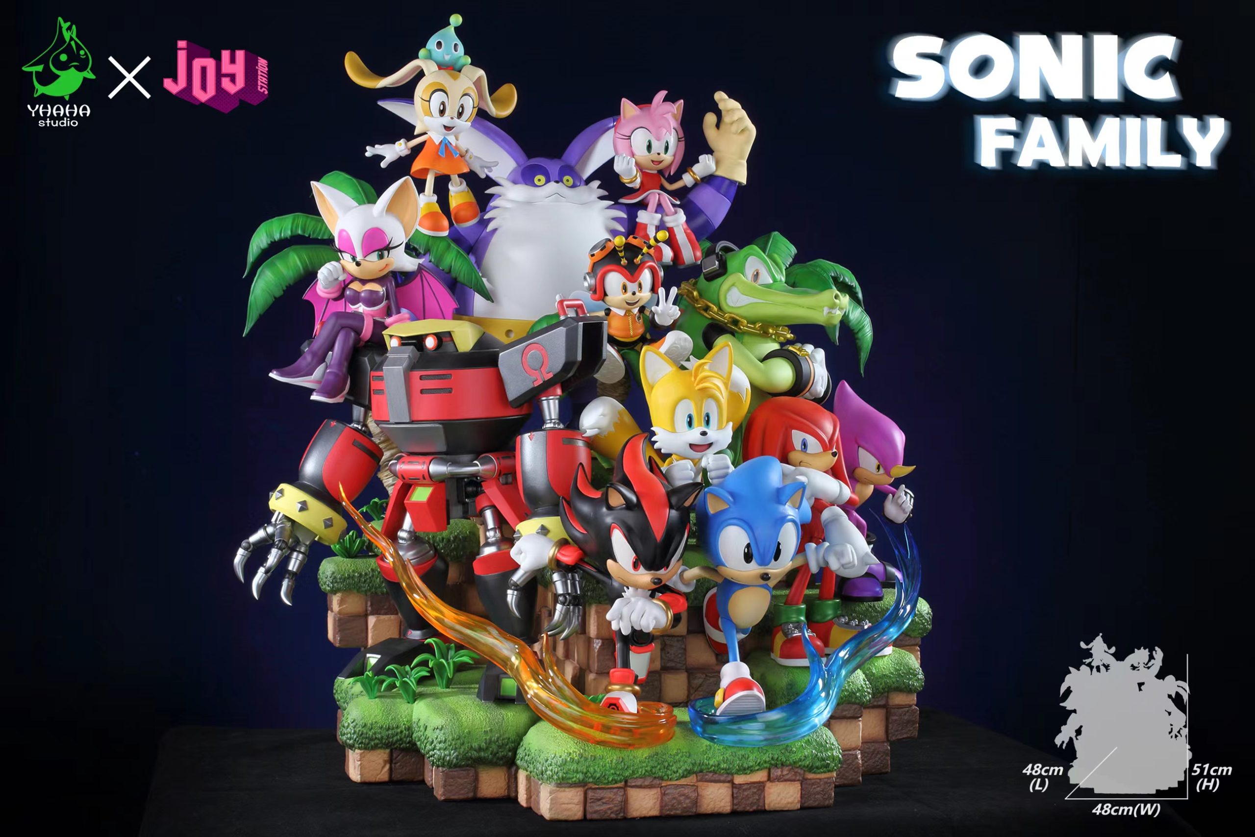 Joy station Studio - Super Sonico Sonic Family
