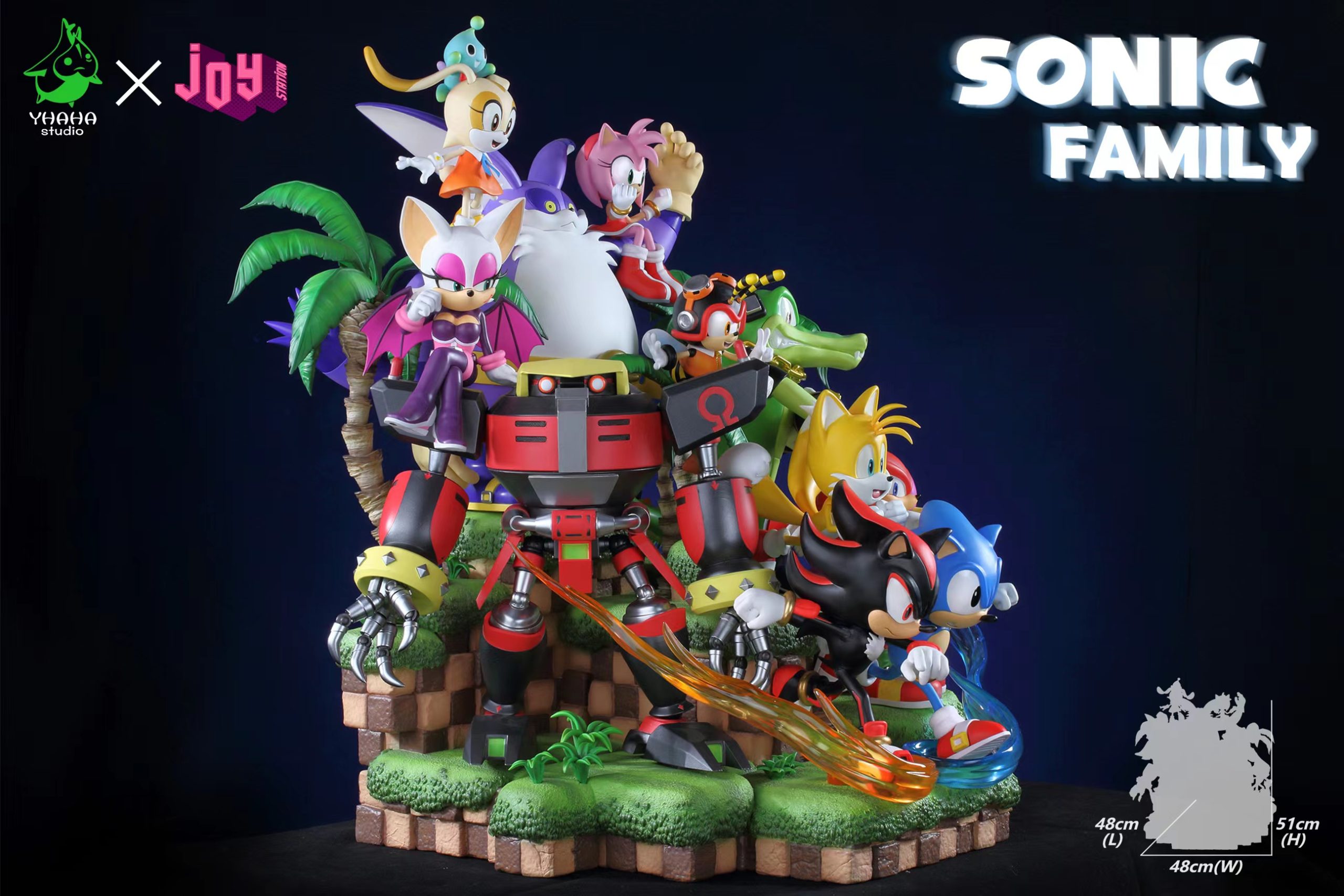 Joy station Studio - Super Sonico Sonic Family
