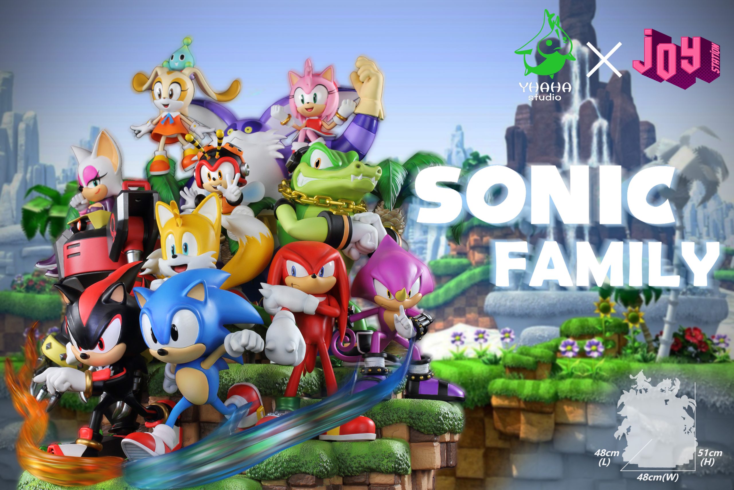 Joy station Studio - Super Sonico Sonic Family