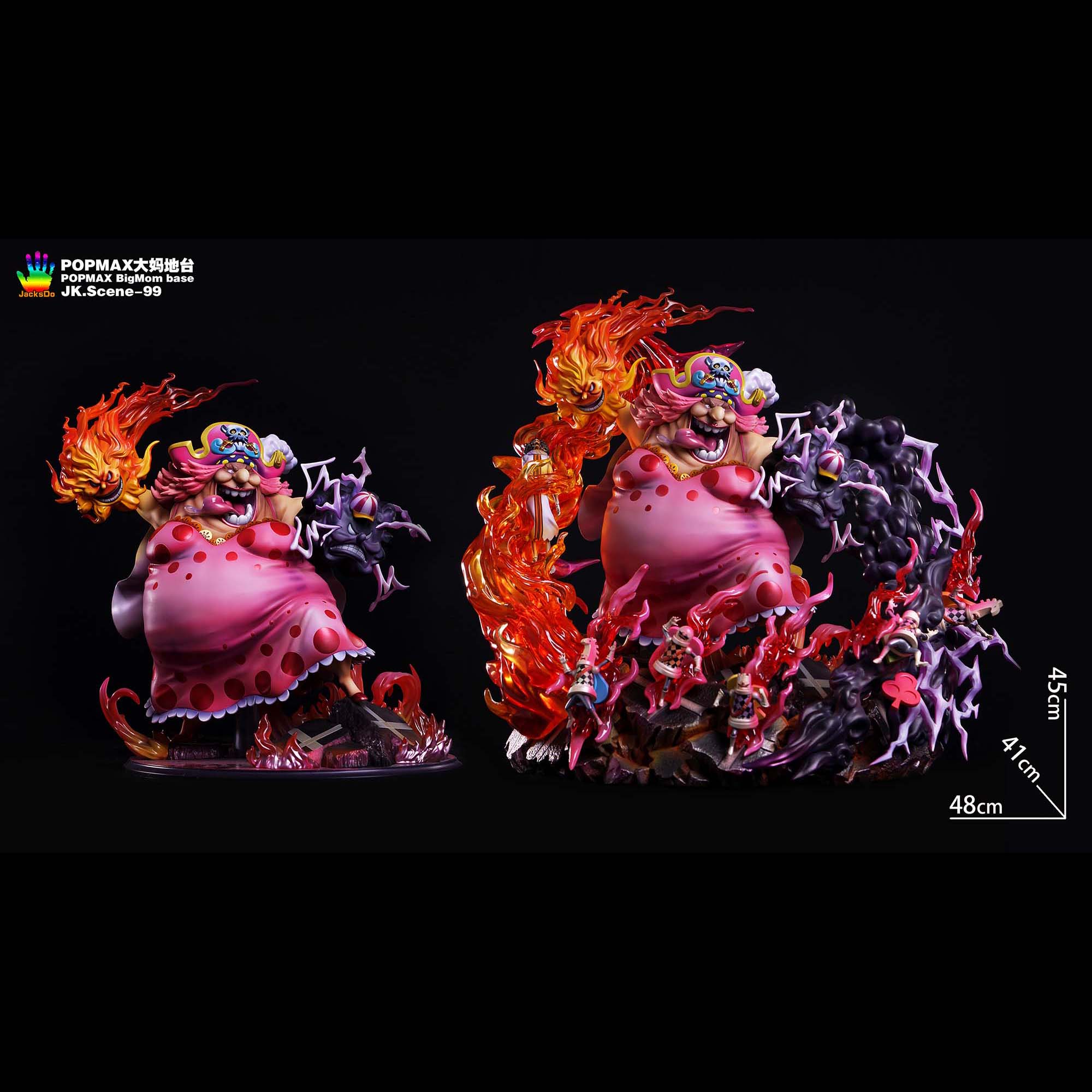 Jacksdo Studio - One Piece POPMAX Charlotte Linlin base(excluding character body)