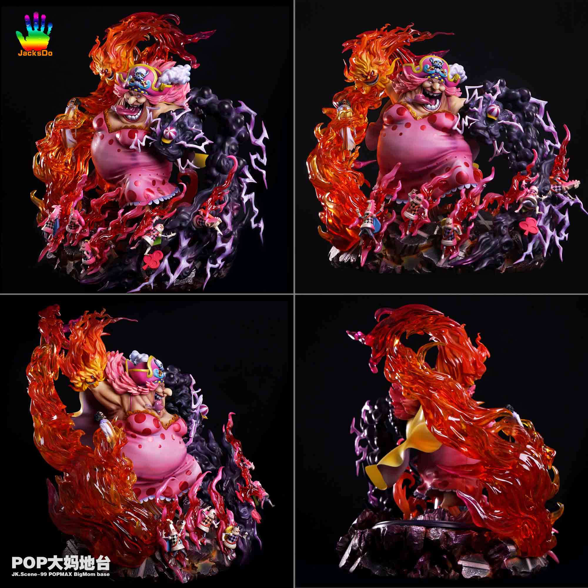 Jacksdo Studio - One Piece POPMAX Charlotte Linlin base(excluding character body)