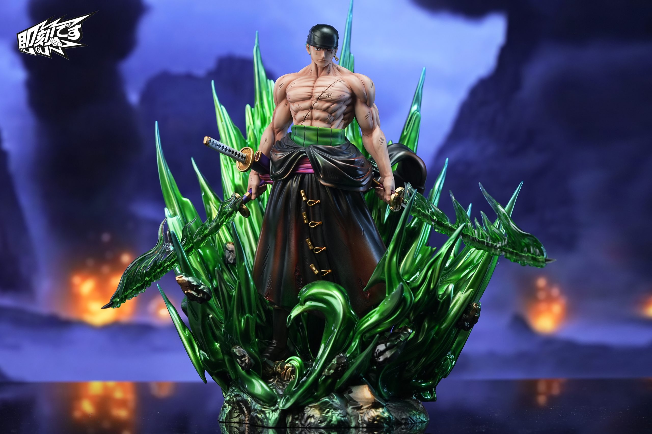 Ji Ke Studio - One Piece Swordsman Series #1 Green Hair Roronoa Zoro