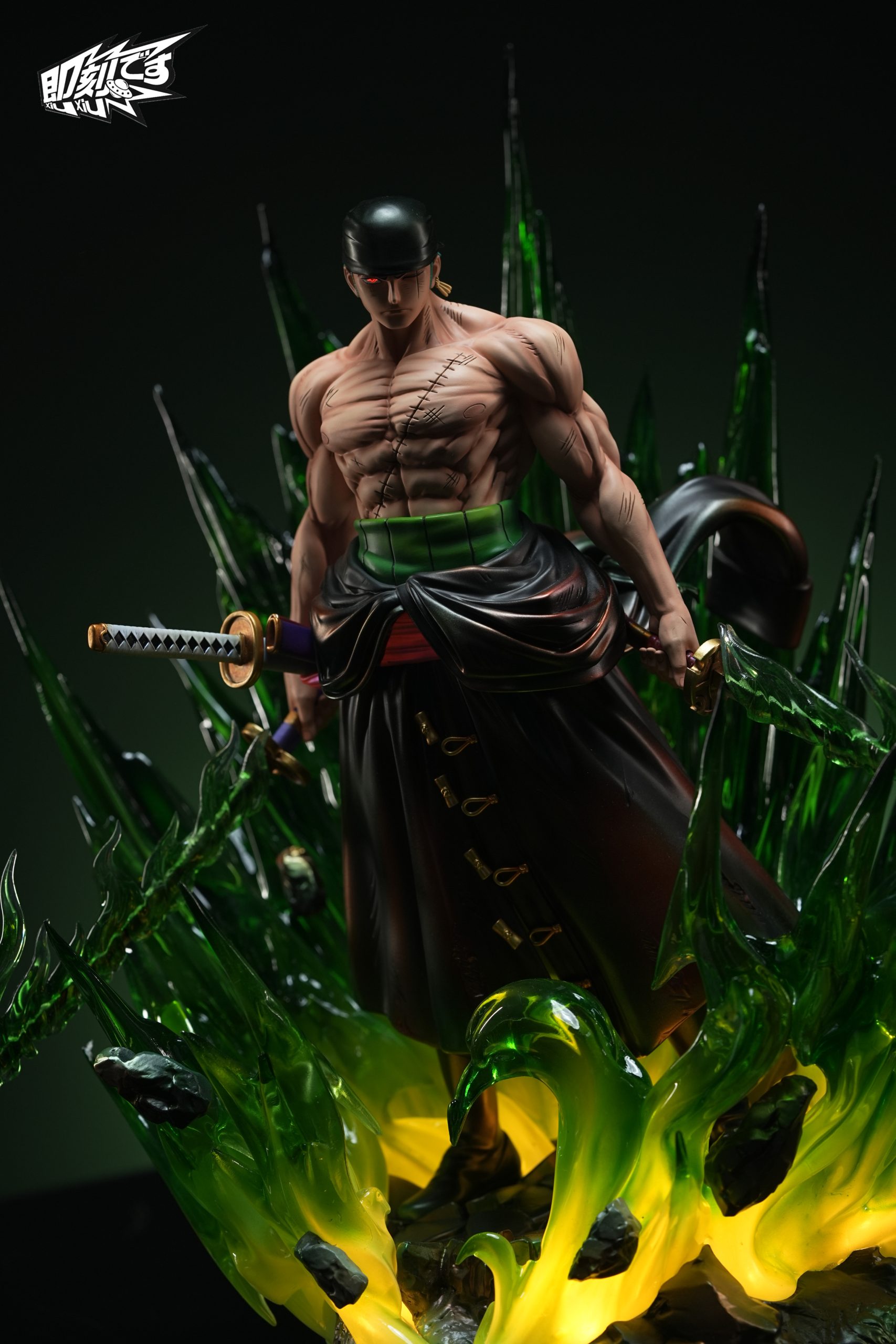 Ji Ke Studio - One Piece Swordsman Series #1 Green Hair Roronoa Zoro