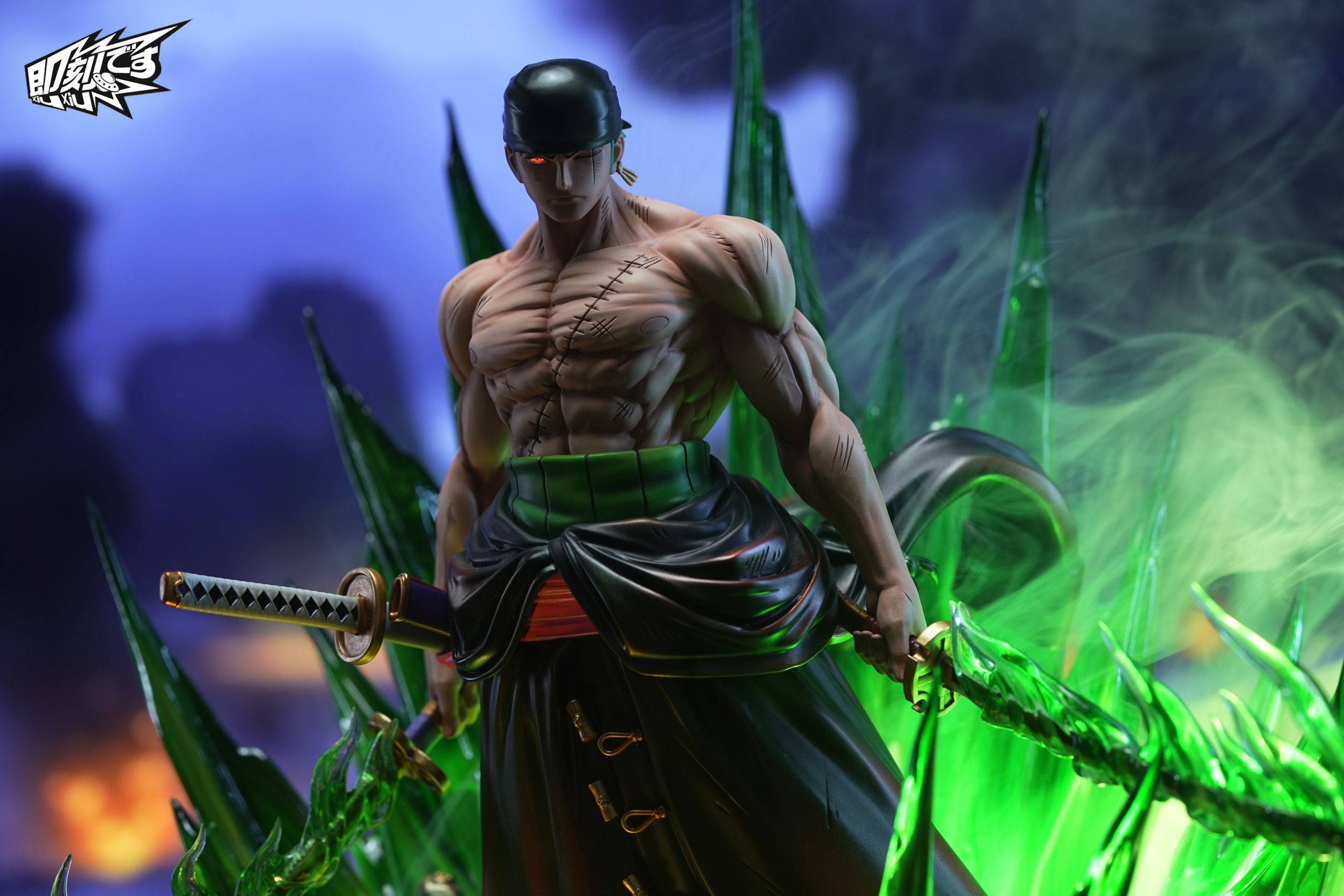 Ji Ke Studio - One Piece Swordsman Series #1 Green Hair Roronoa Zoro