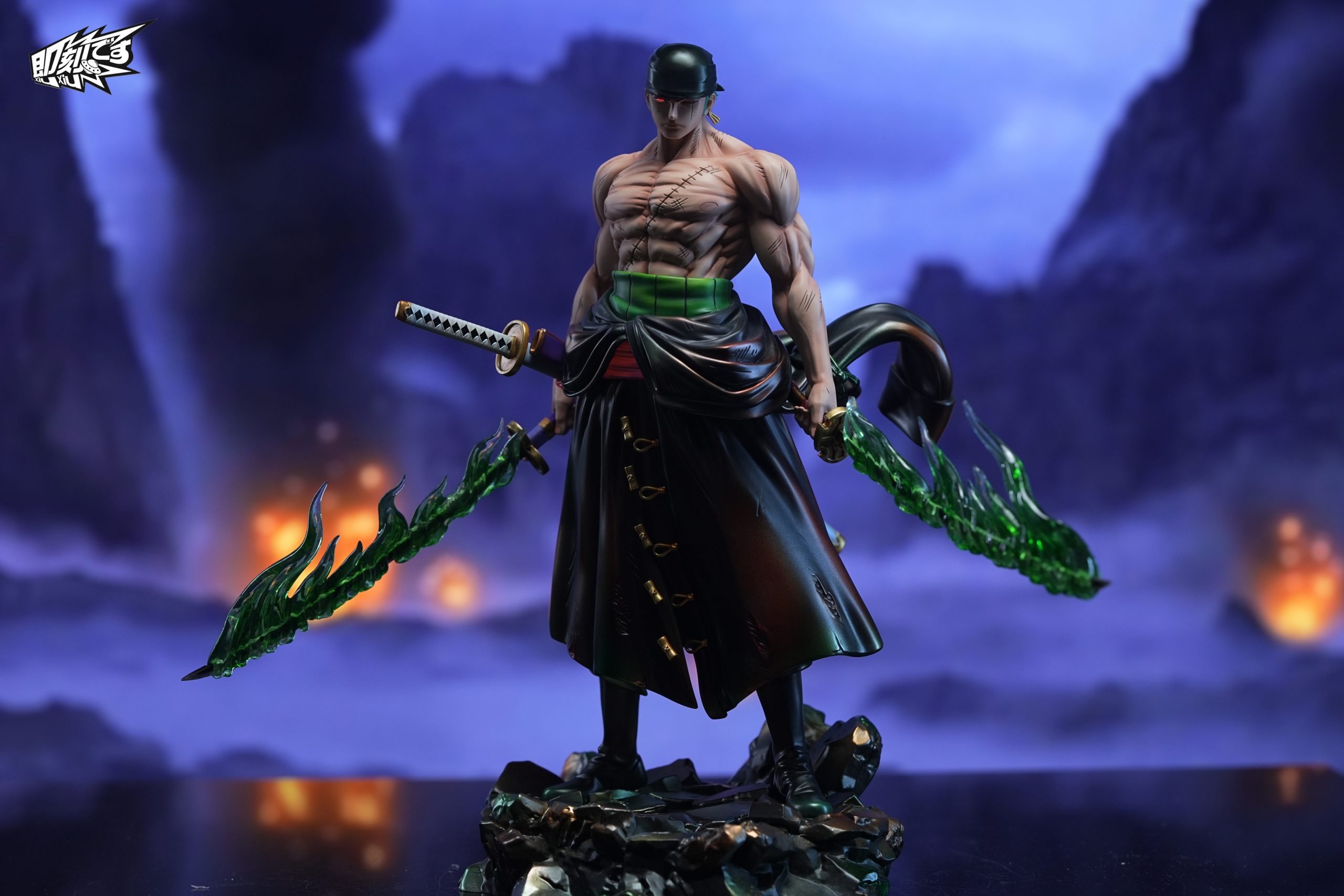 Ji Ke Studio - One Piece Swordsman Series #1 Green Hair Roronoa Zoro