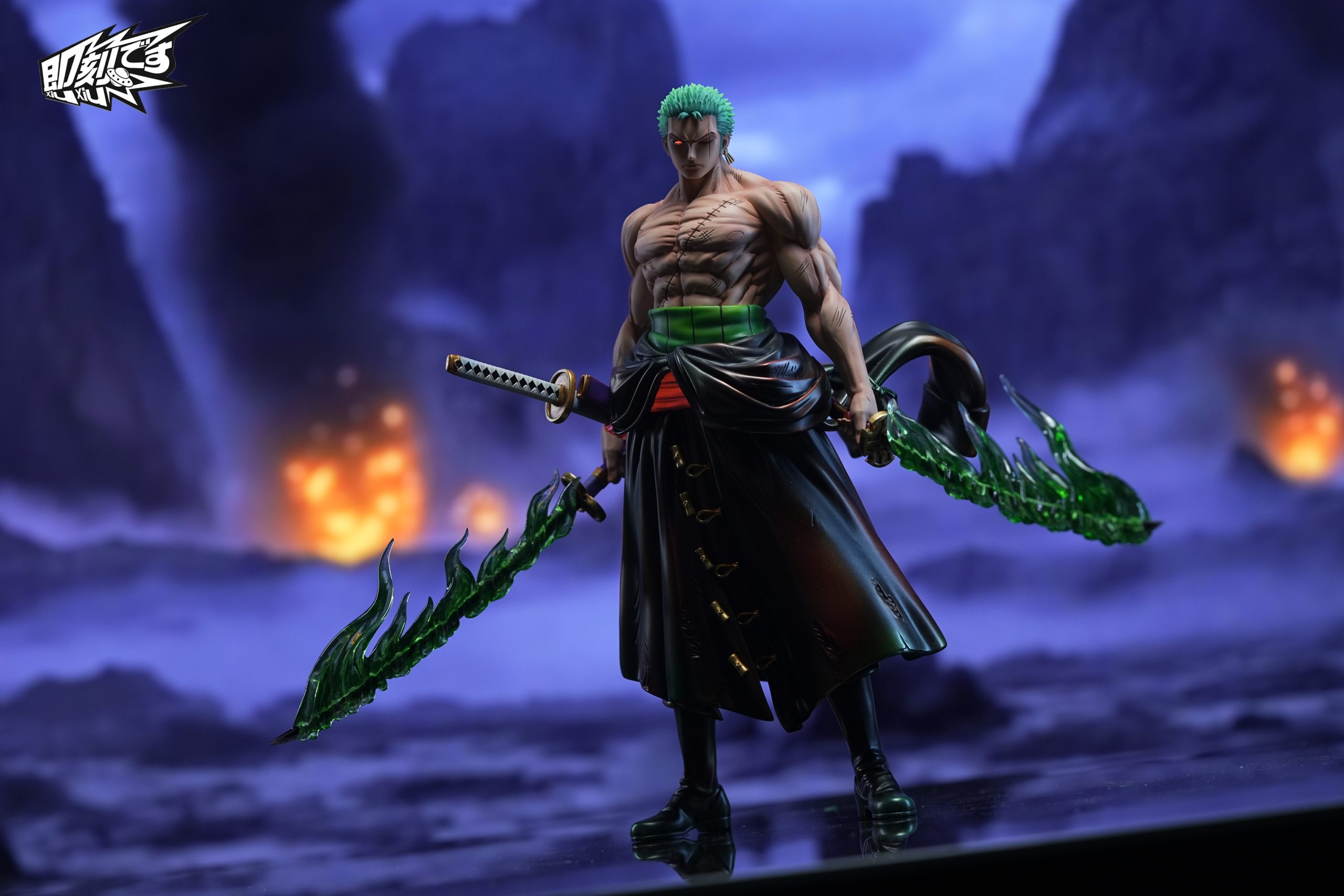 Ji Ke Studio - One Piece Swordsman Series #1 Green Hair Roronoa Zoro