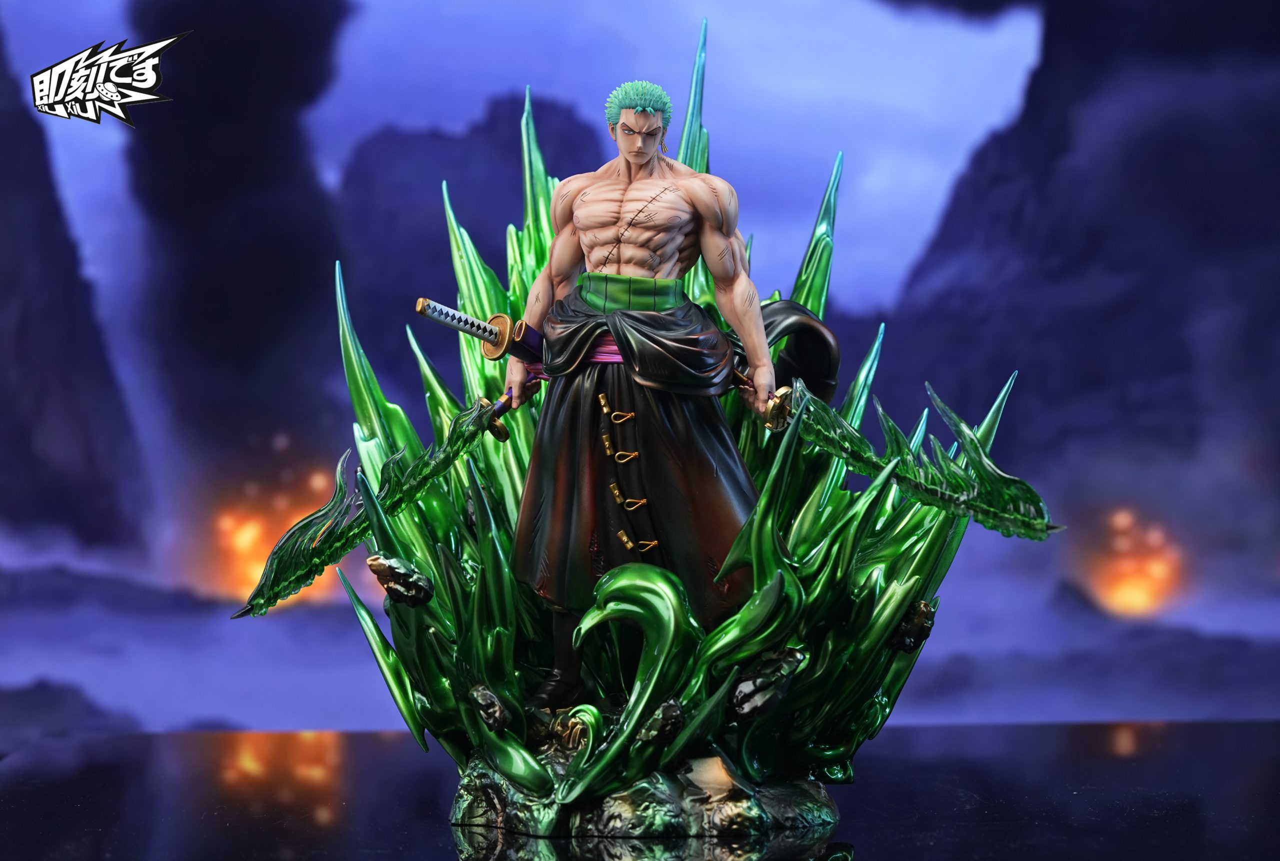 Ji Ke Studio - One Piece Swordsman Series #1 Green Hair Roronoa Zoro