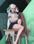 Ji Jin Hui Studio - Wuthering Waves College Style Rich Lady Jinhsi Ji Jin Hui Studio - Wuthering Waves College Style Rich Lady Jinhsi