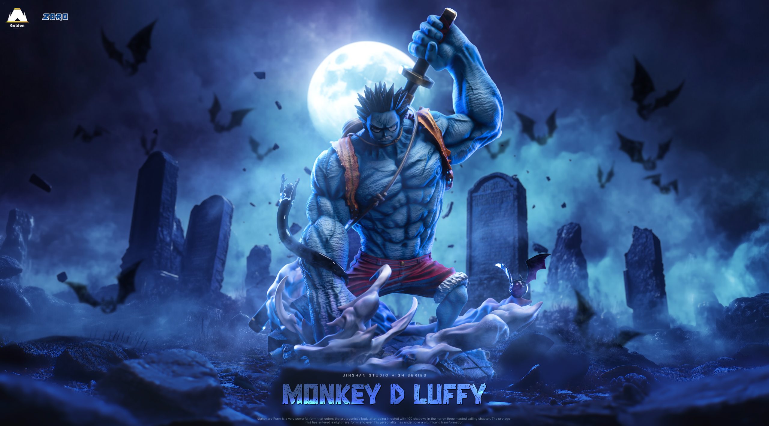 Jinshan Studio - One Piece Horror Series #2 Nightmare Luffy