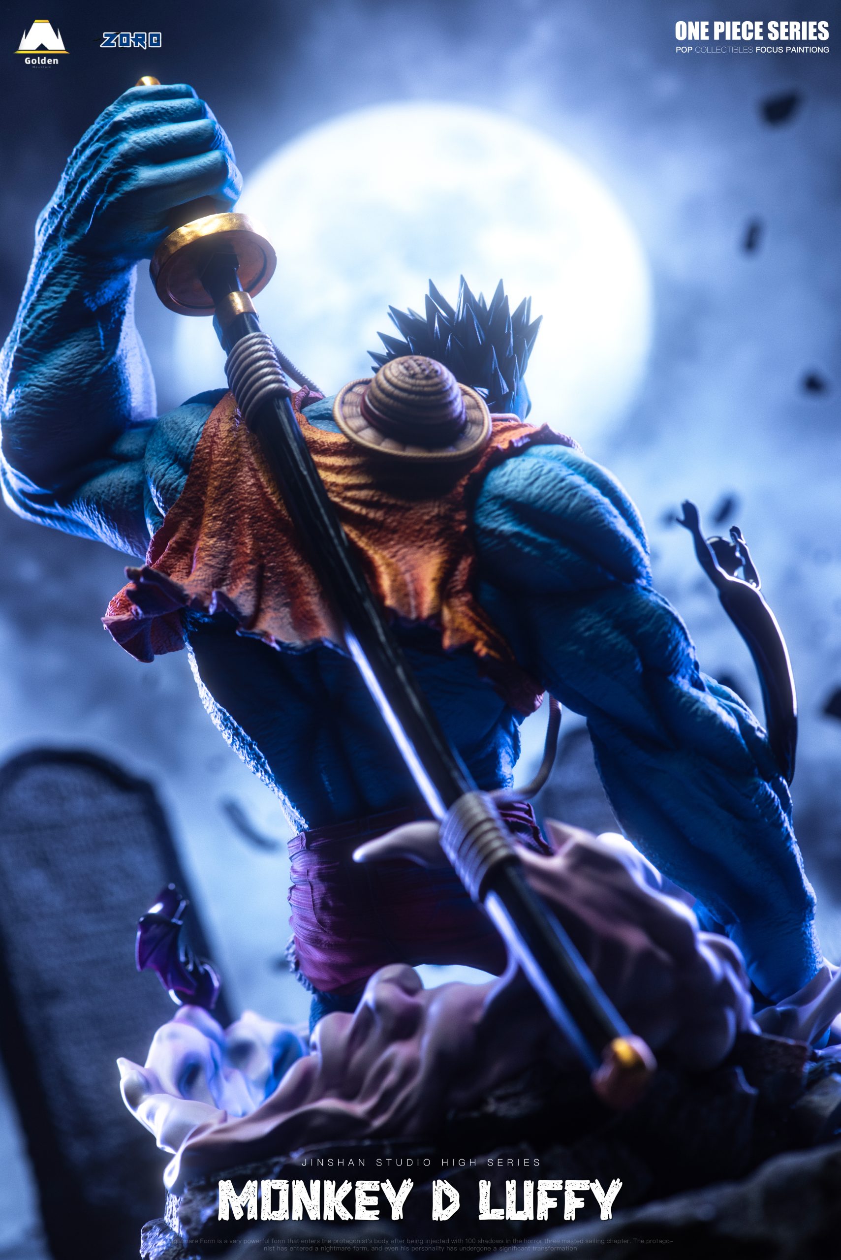 Jinshan Studio - One Piece Horror Series #2 Nightmare Luffy