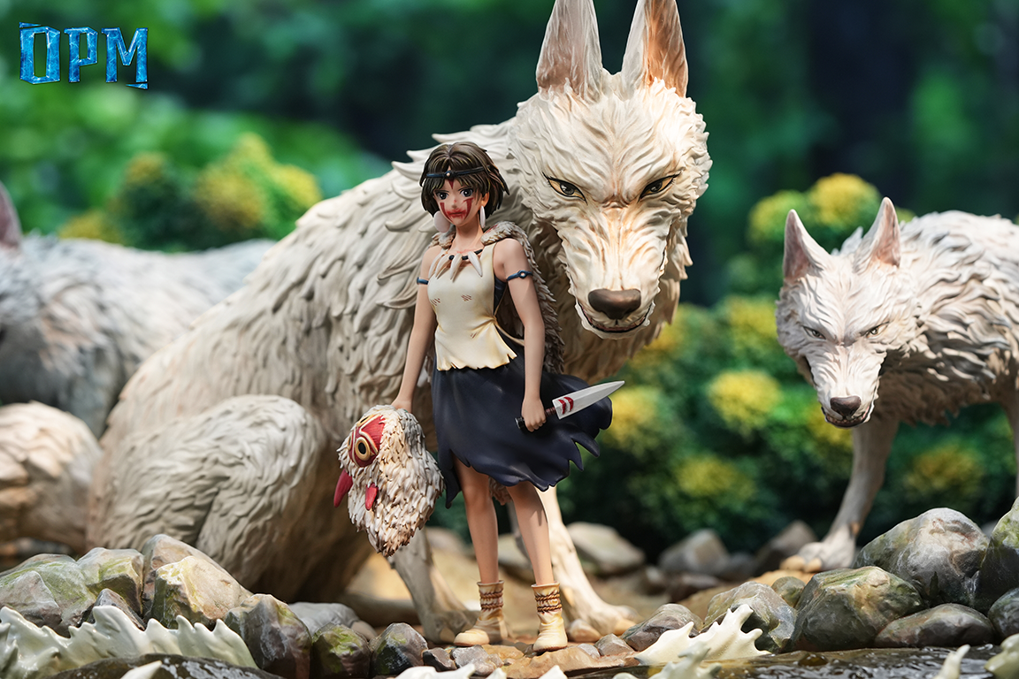 OPM Studio - Princess Mononoke Desktop Small Scene Series #7 San