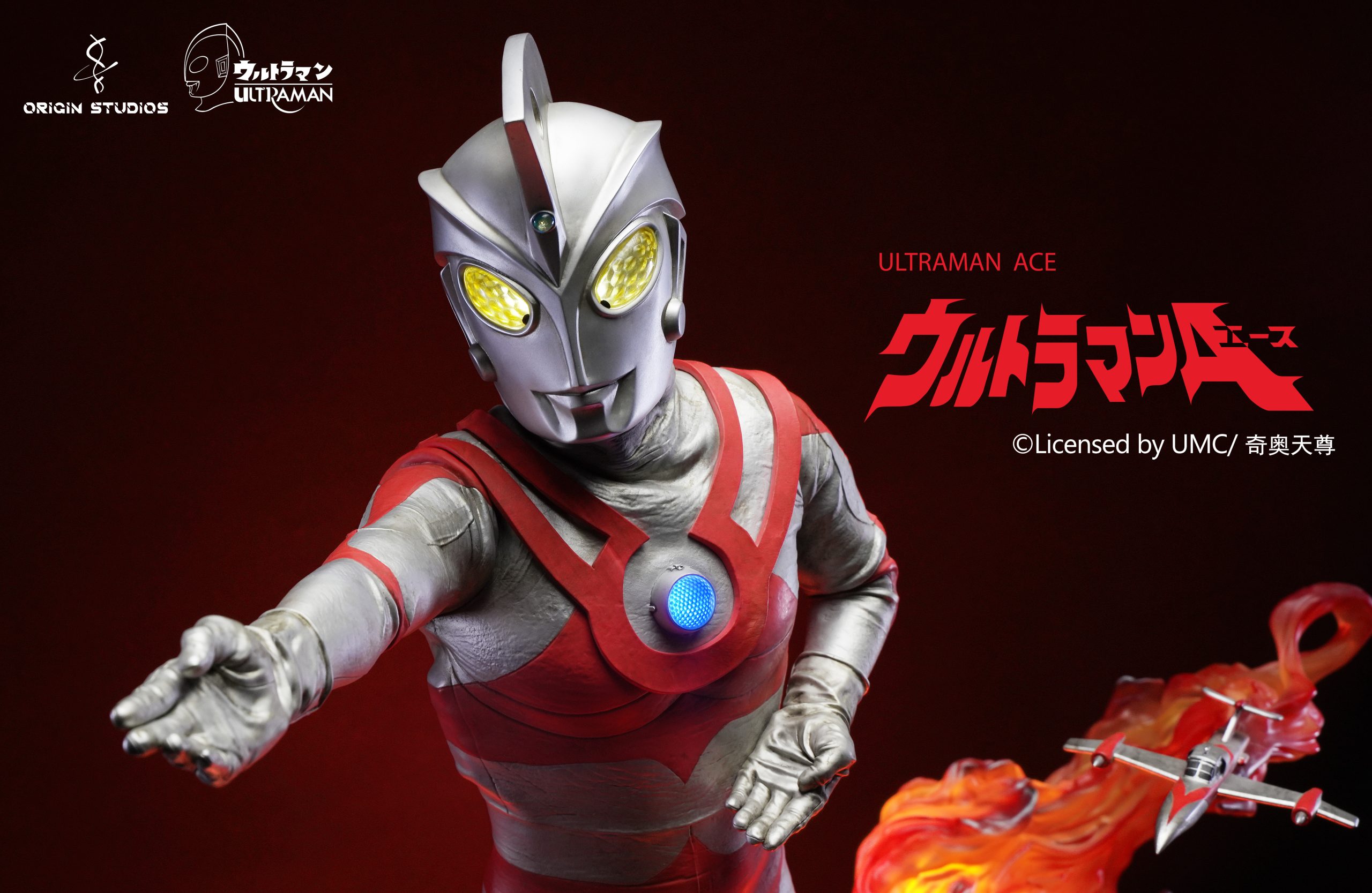 Origin Studio - Classic Ultraman Ace Scene Statue (Licensed)