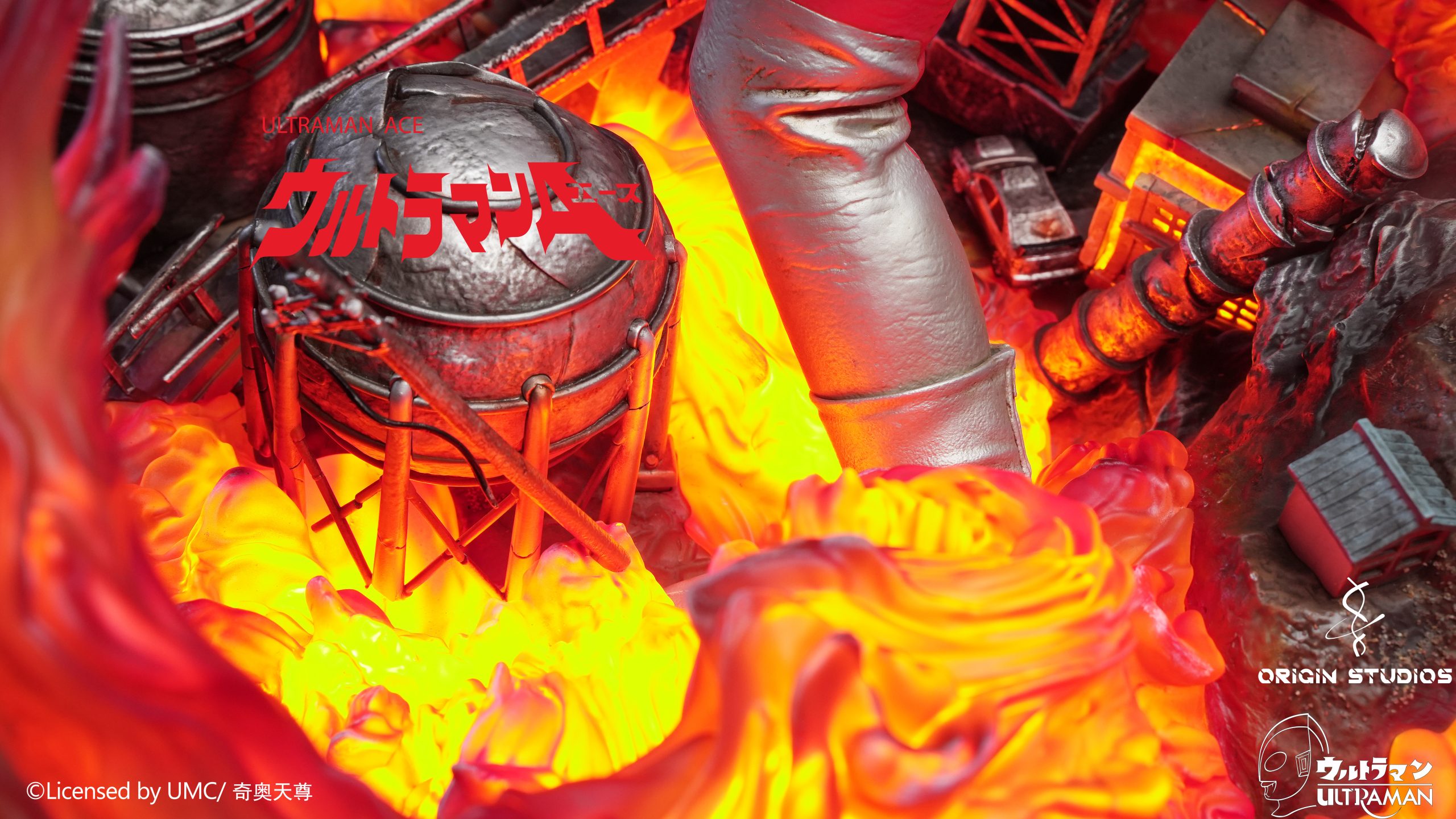 Origin Studio - Classic Ultraman Ace Scene Statue (Licensed)