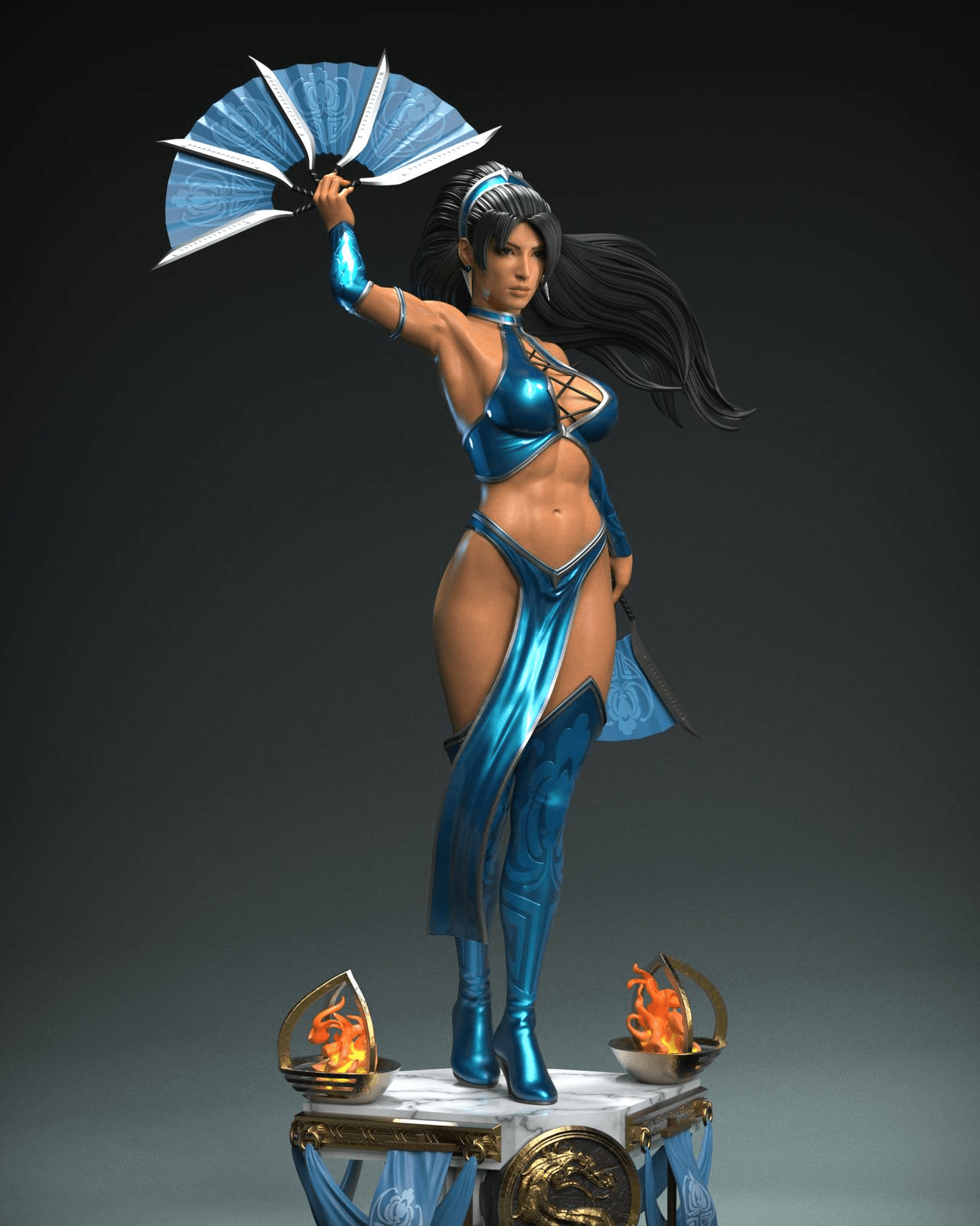 Outworld Creations Studio - Mortal Kombat Kitana Edenia Princess