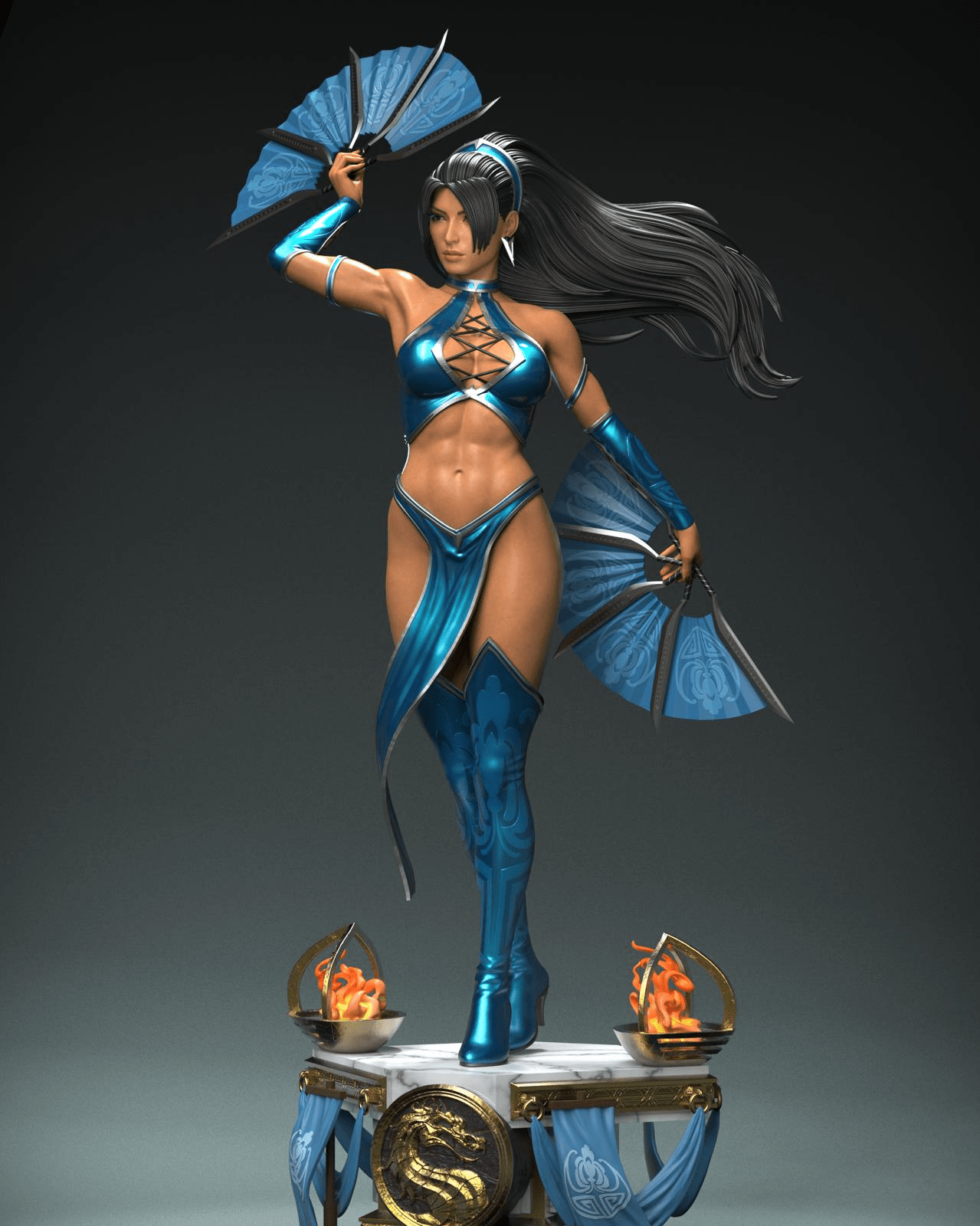 Outworld Creations Studio - Mortal Kombat Kitana Edenia Princess