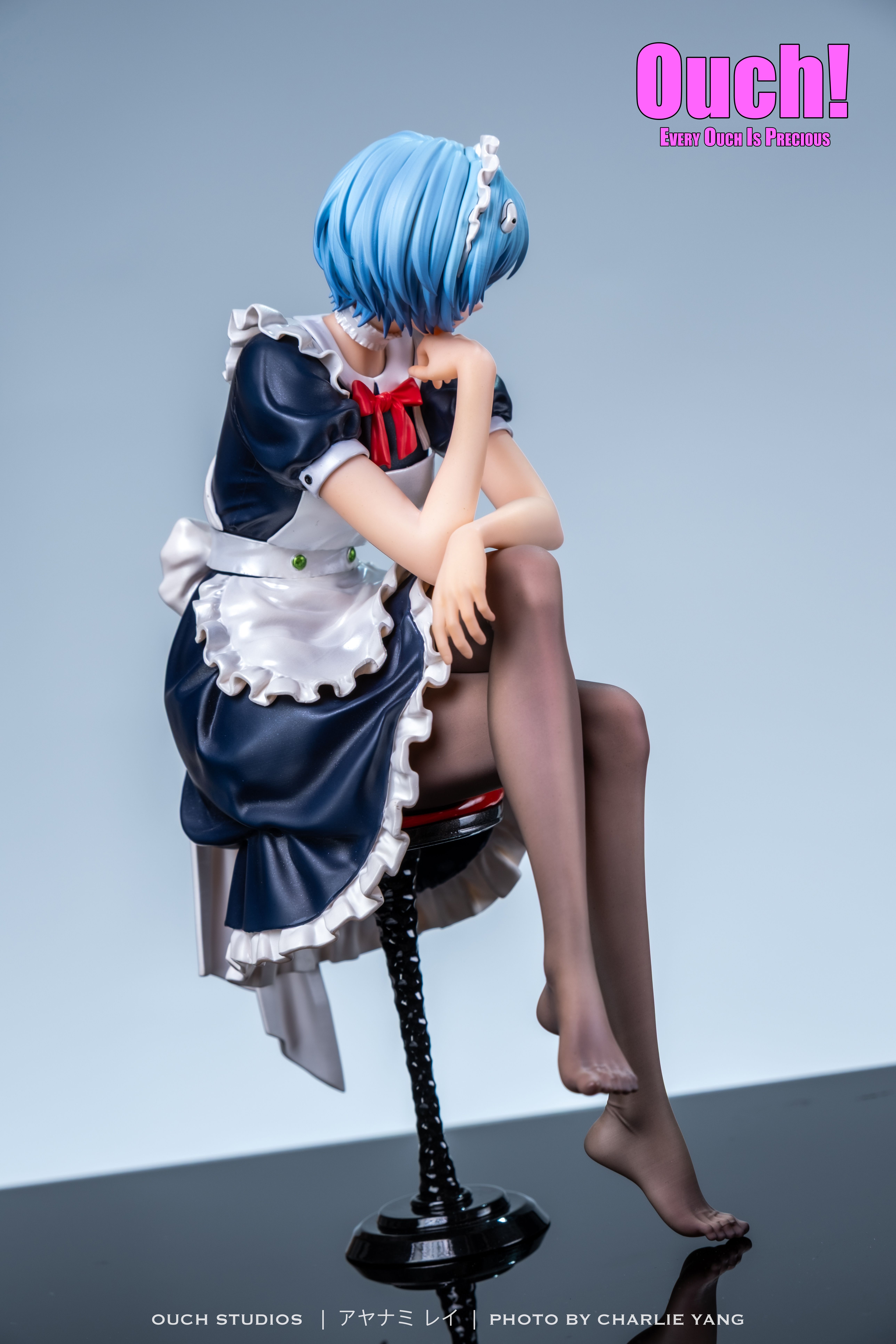 Ouch! Studio - Rei Ayanami Maid Outfit Neon Genesis Evangelion