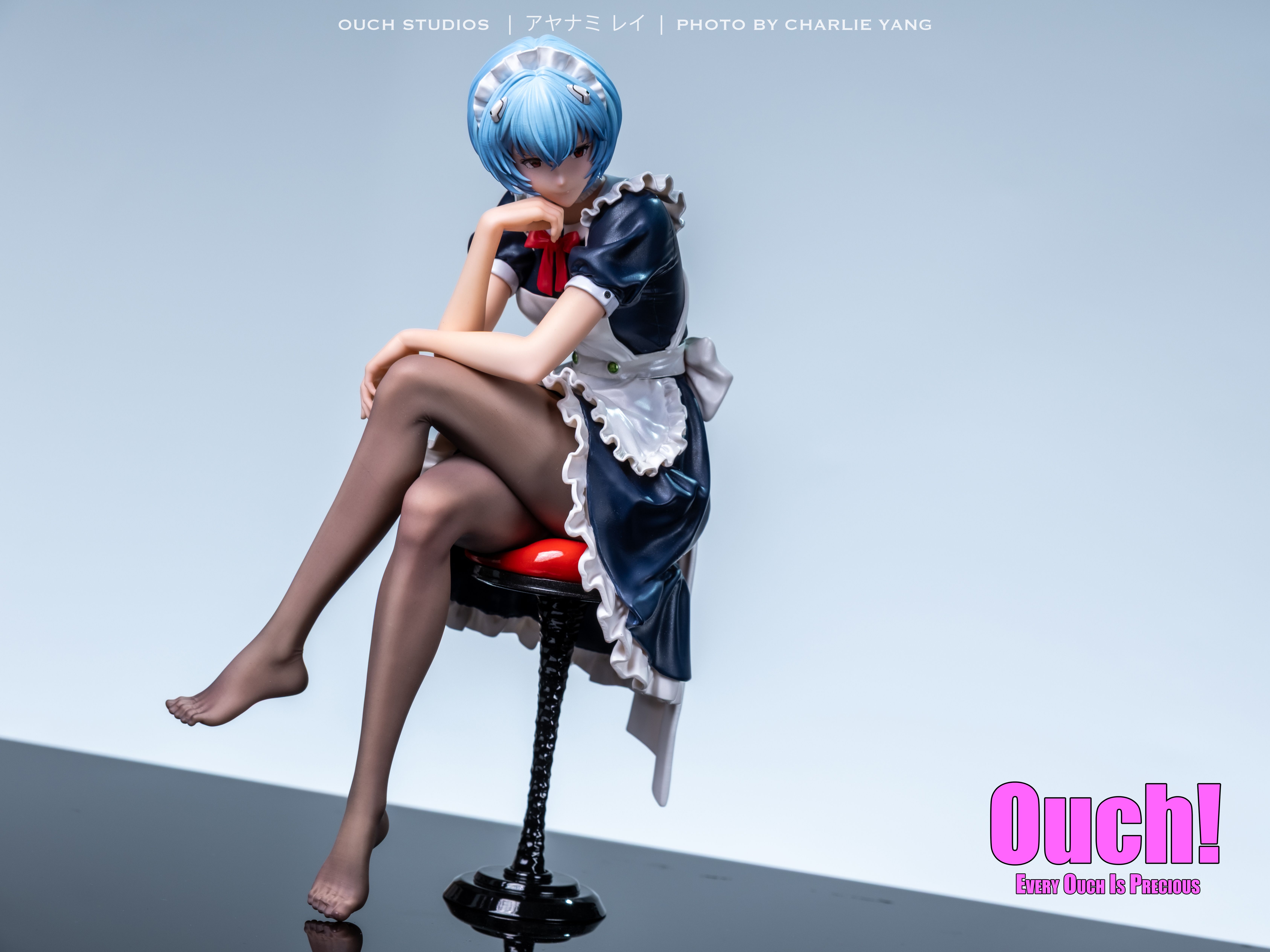 Ouch! Studio - Rei Ayanami Maid Outfit Neon Genesis Evangelion