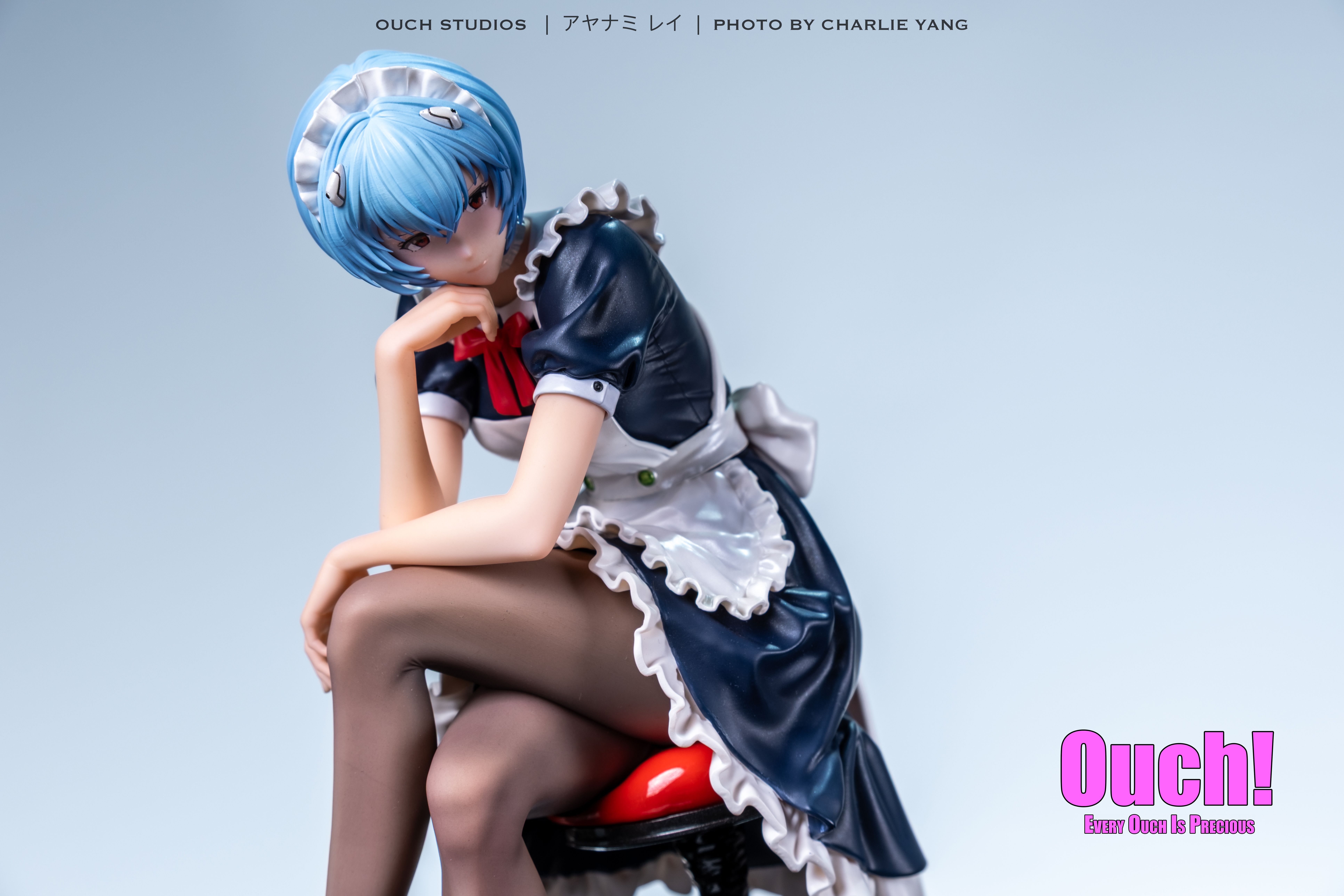 Ouch! Studio - Rei Ayanami Maid Outfit Neon Genesis Evangelion