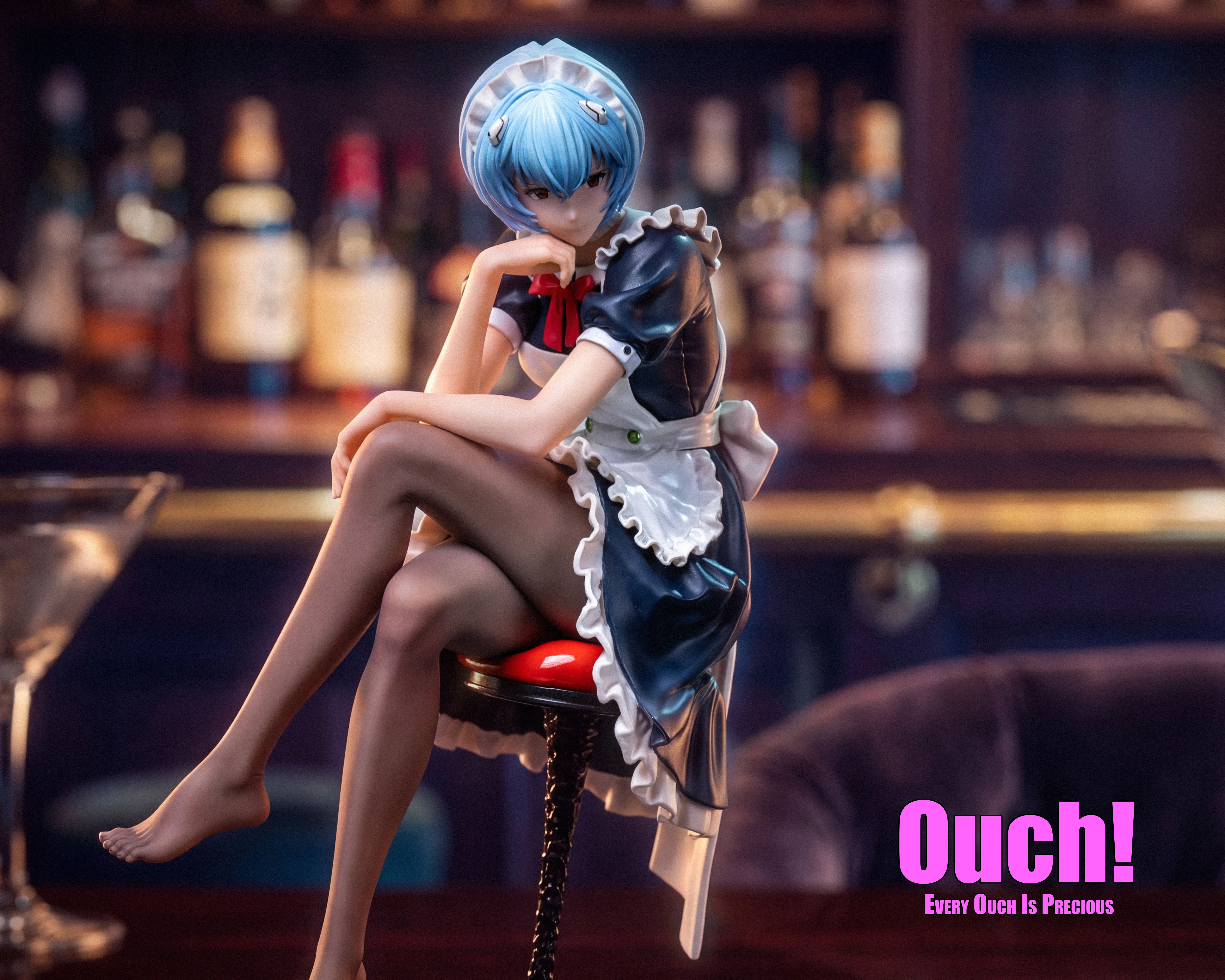 Ouch! Studio - Rei Ayanami Maid Outfit Neon Genesis Evangelion