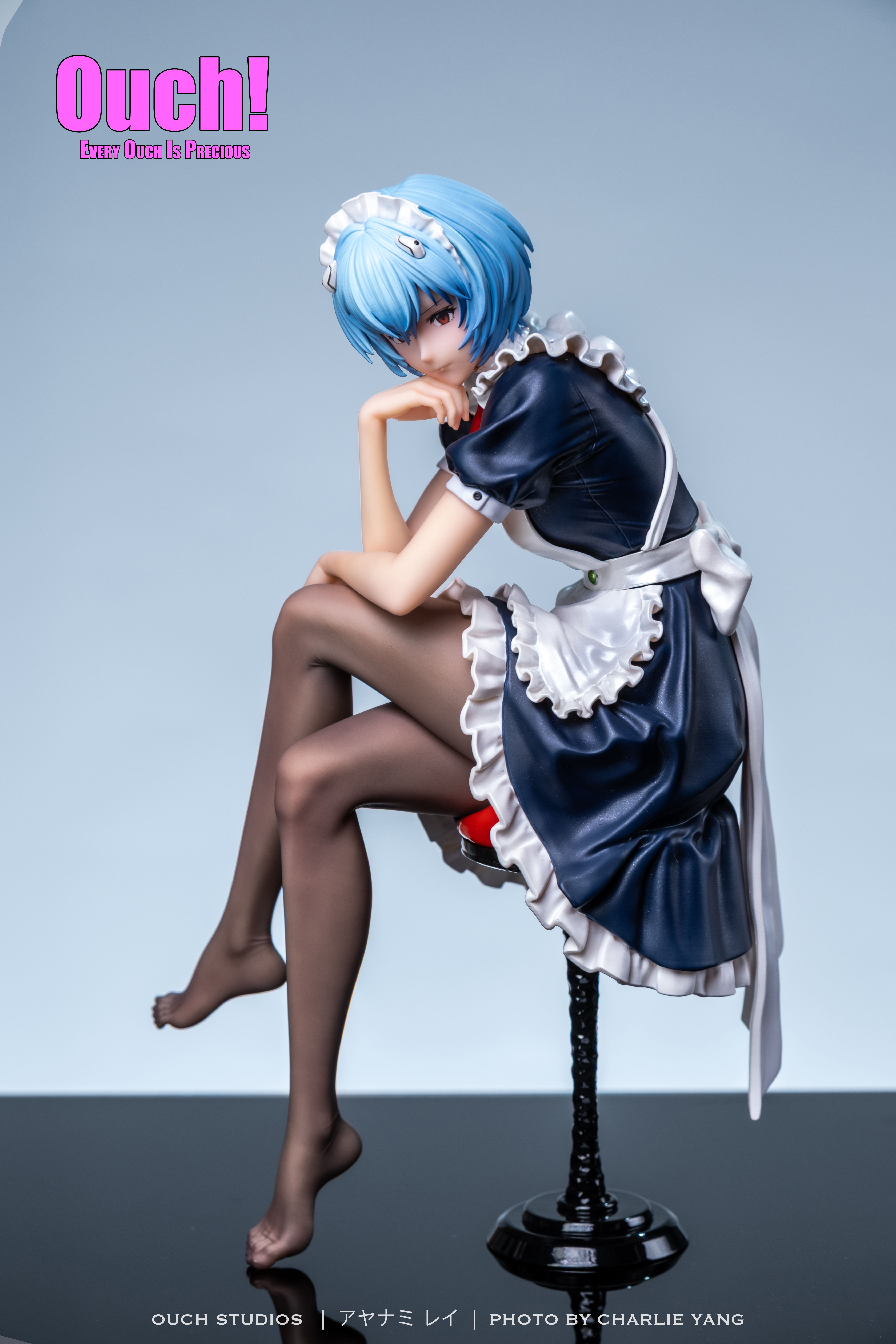Ouch! Studio - Rei Ayanami Maid Outfit Neon Genesis Evangelion