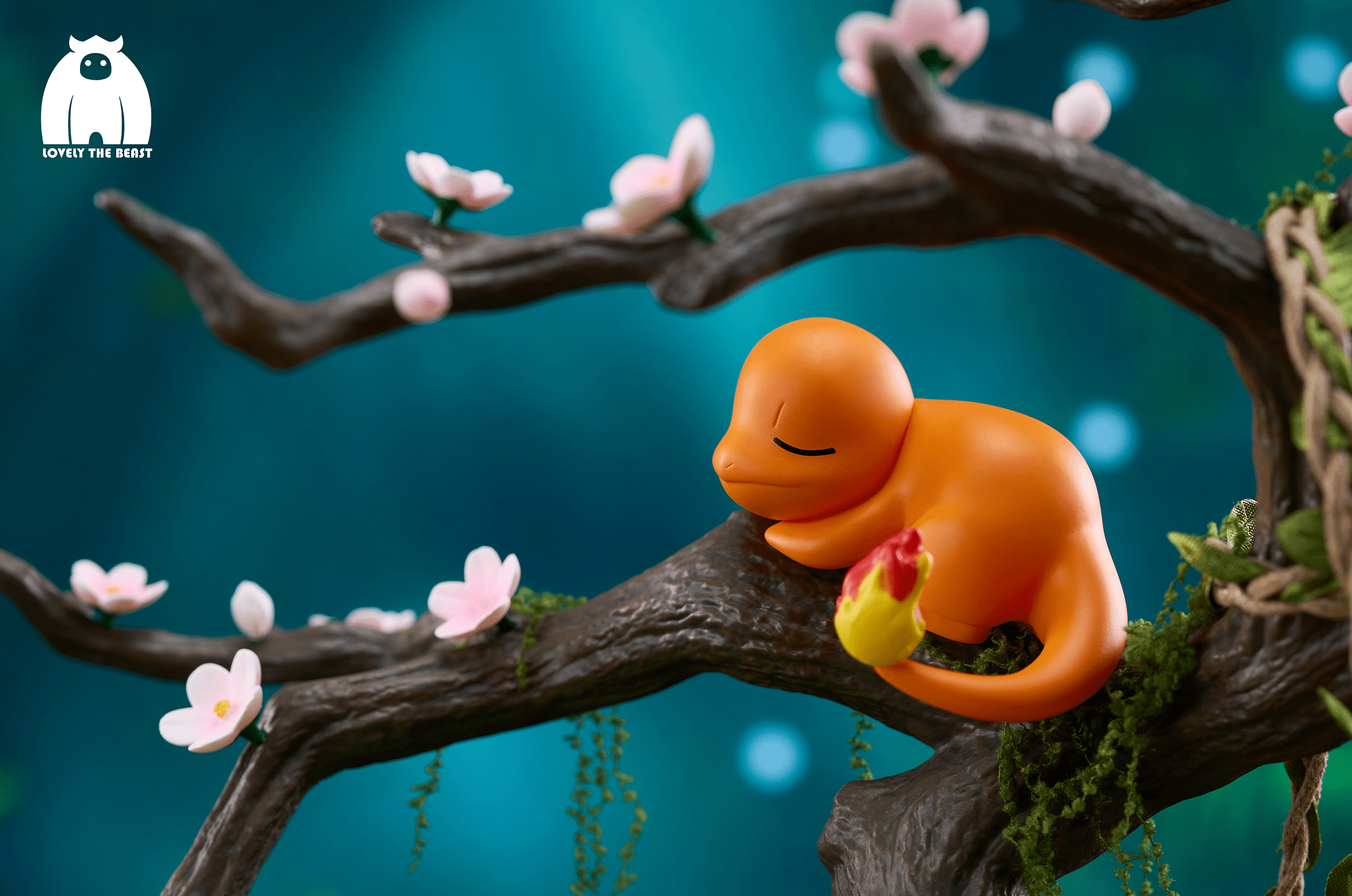 LOVELY THE BEAST Studio - Pokémon Ecological Series Charmander
