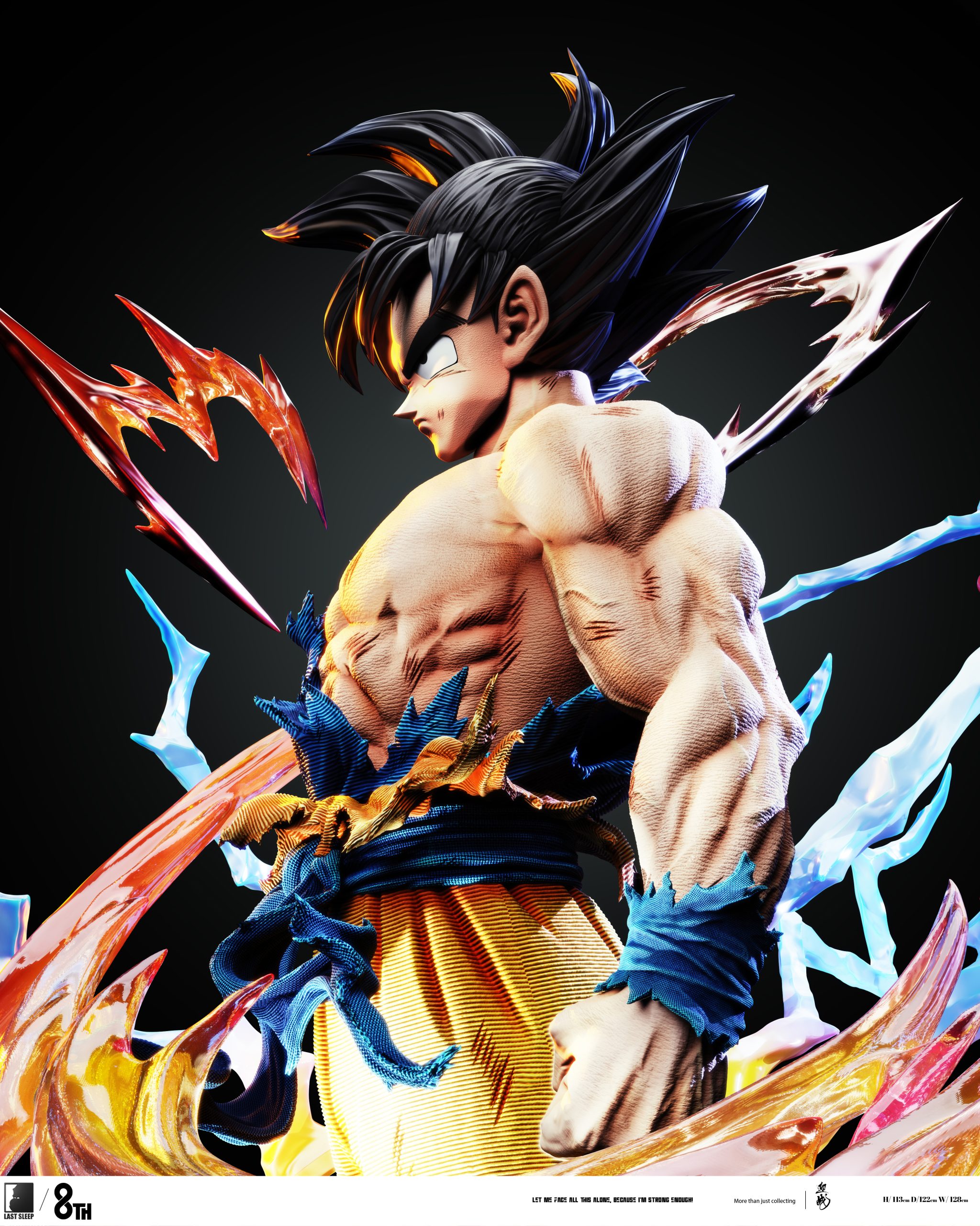 LAST SLEEP Studio - Dragon Ball Anniversary SS Series: Fighting