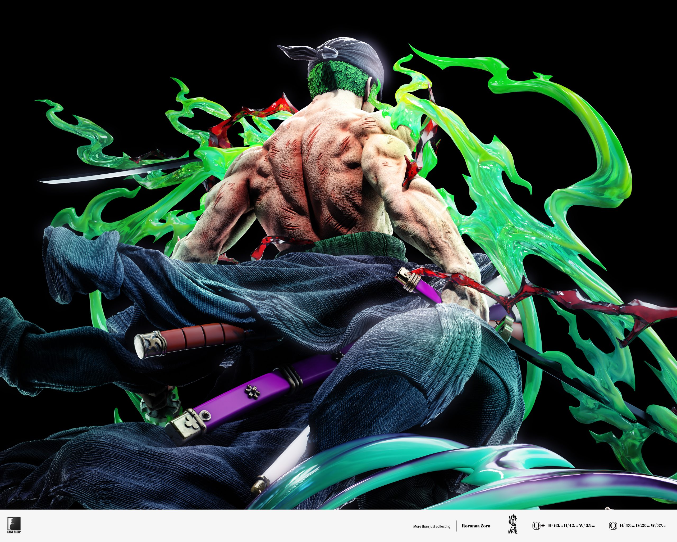 LAST SLEEP Studio - One Piece Awakening Zoro