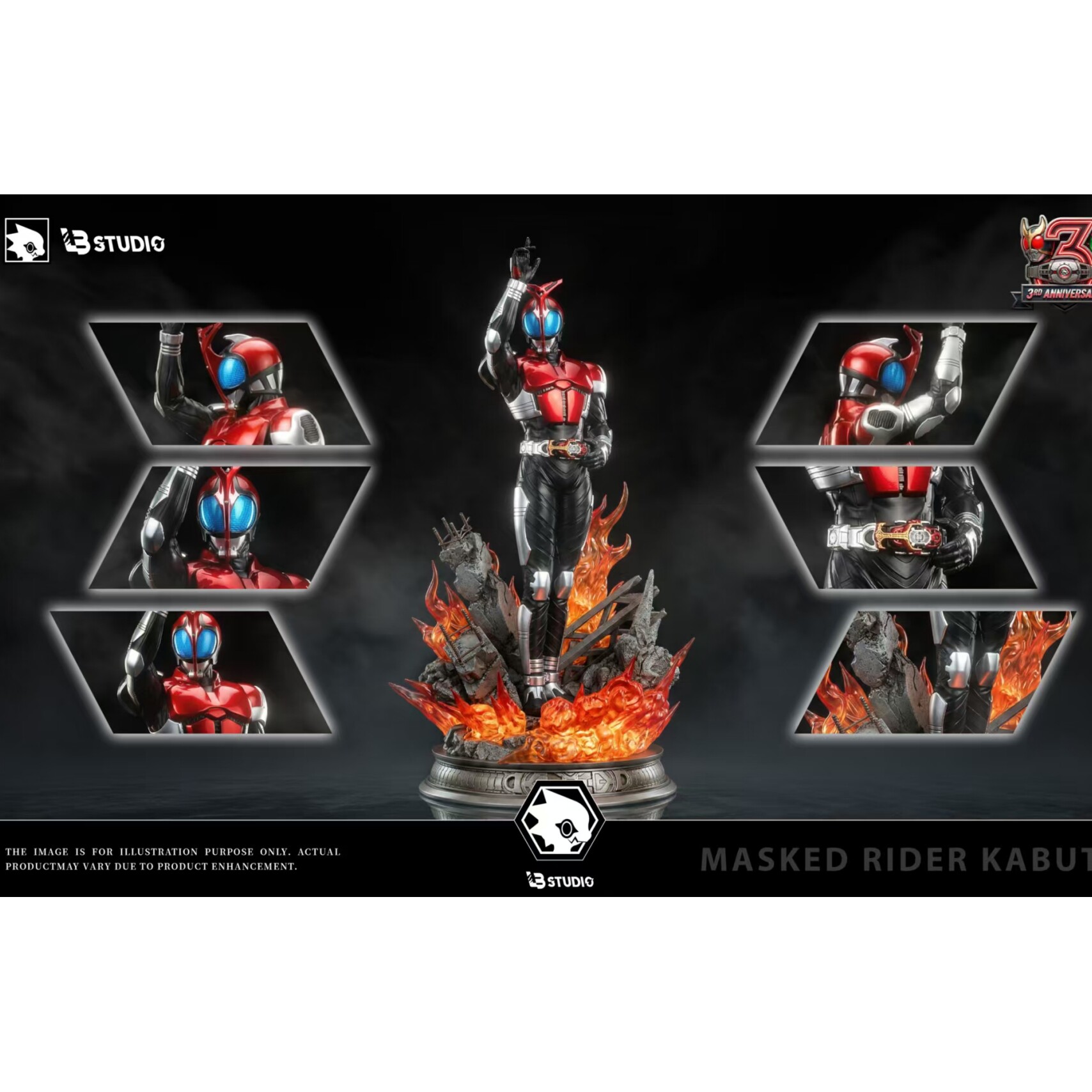 LB Studio - Kamen Rider Kabuto Rider Form Kamen Rider